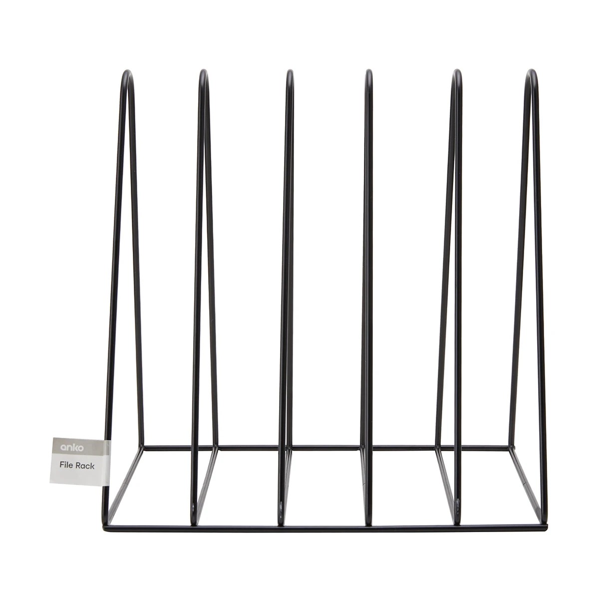 3 File Rack - Black, 3 of 3