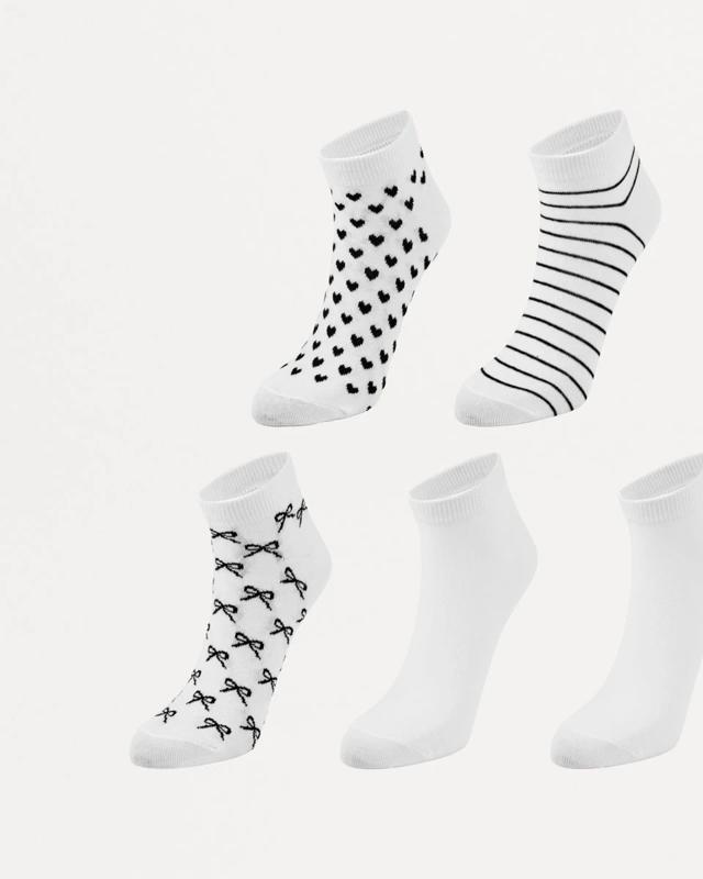 5 Pack Fashion Low Cut S