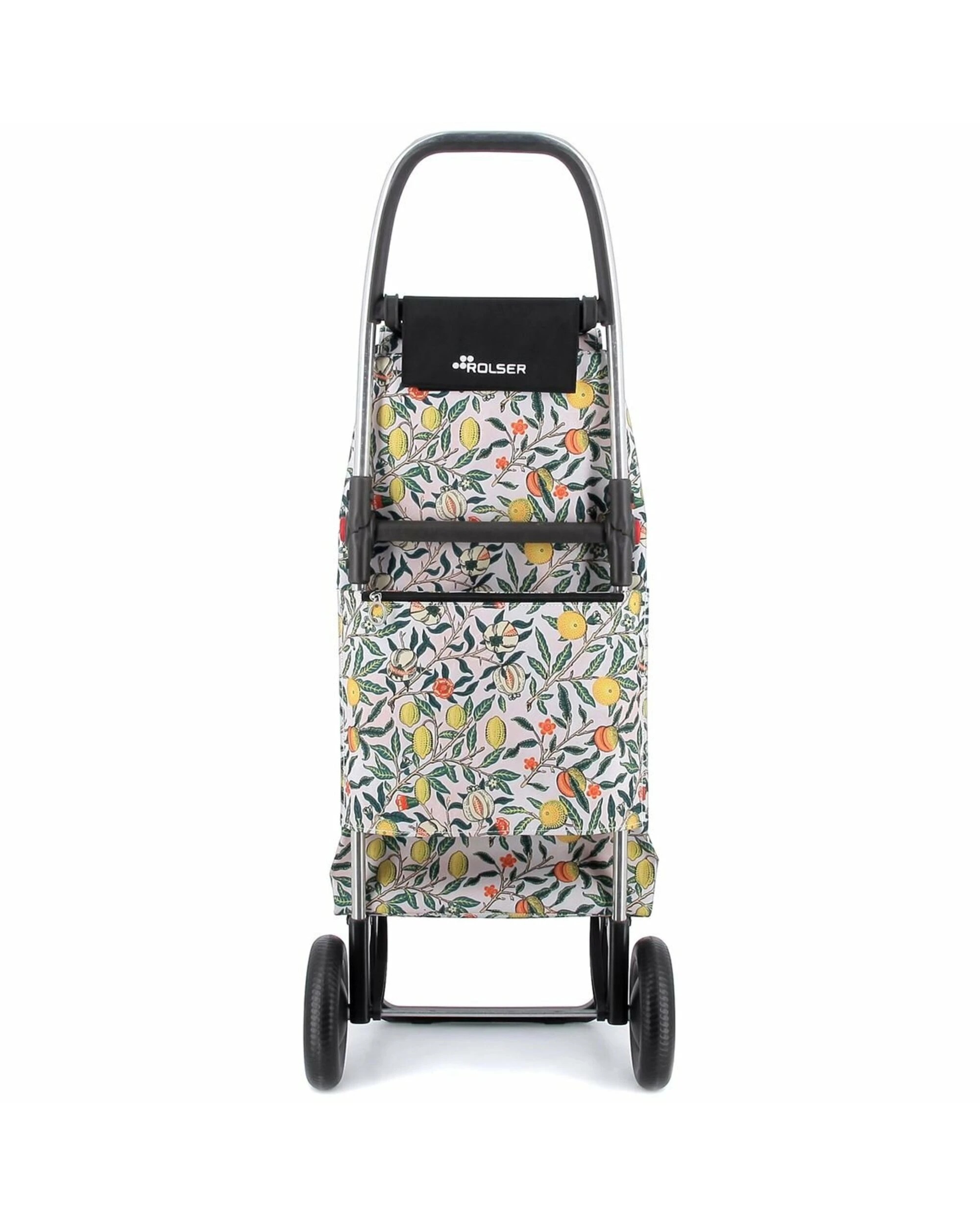 3 Rolser IMax William Morris 2 Wheel Folding Trolley Pomegranate, 3 of 5