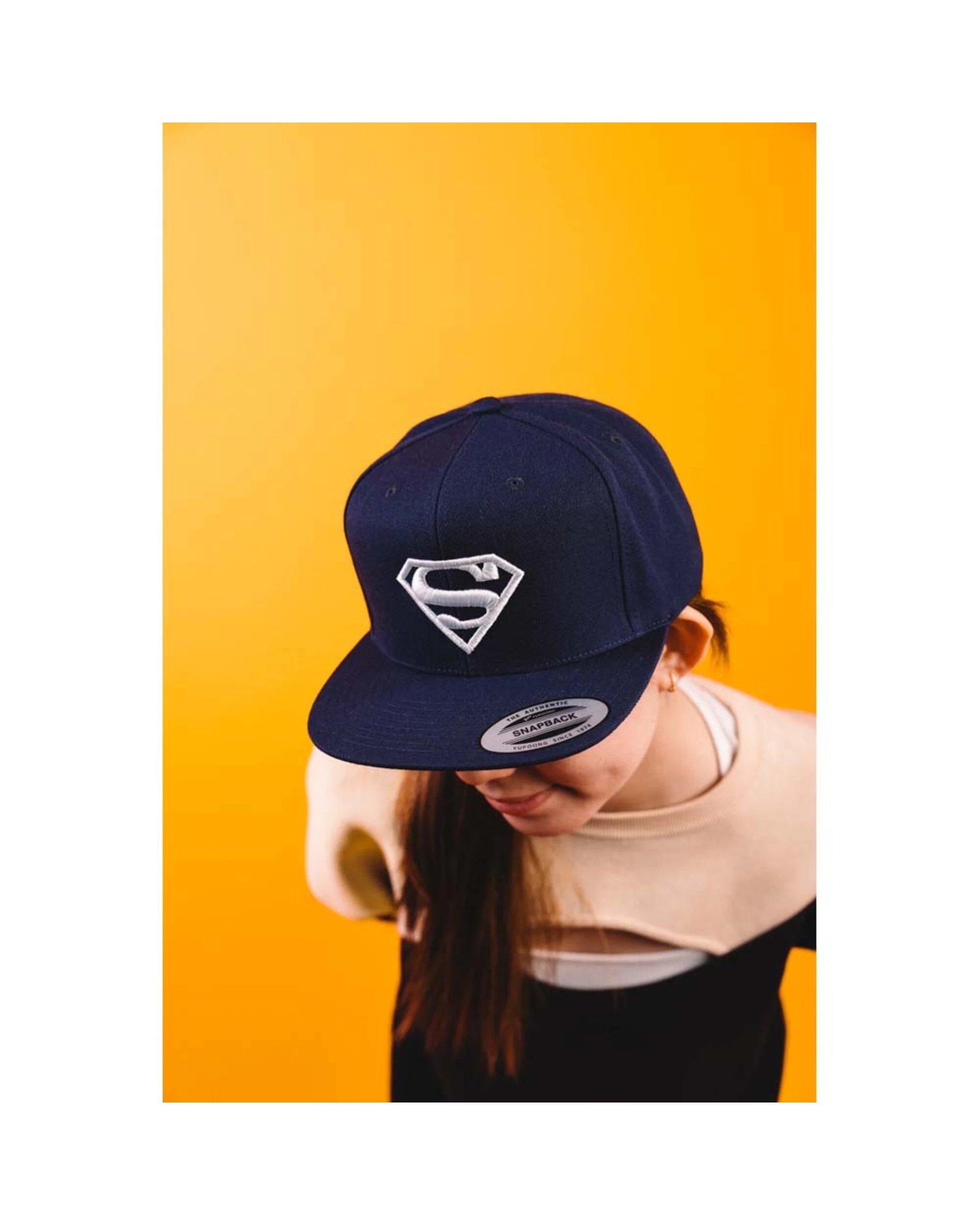 2 DC Comics - Superman - Shield Flat Classic Cap By Flexfit Yupoong - Navy, 2 of 2