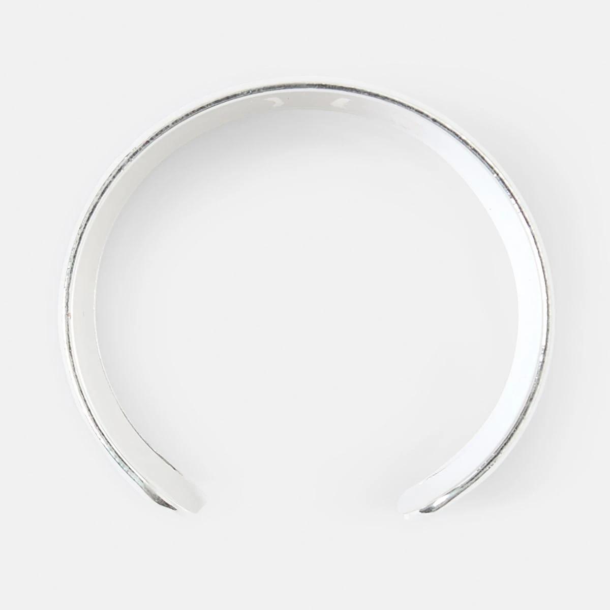 2 Chunky Bangle Silver, 2 of 5