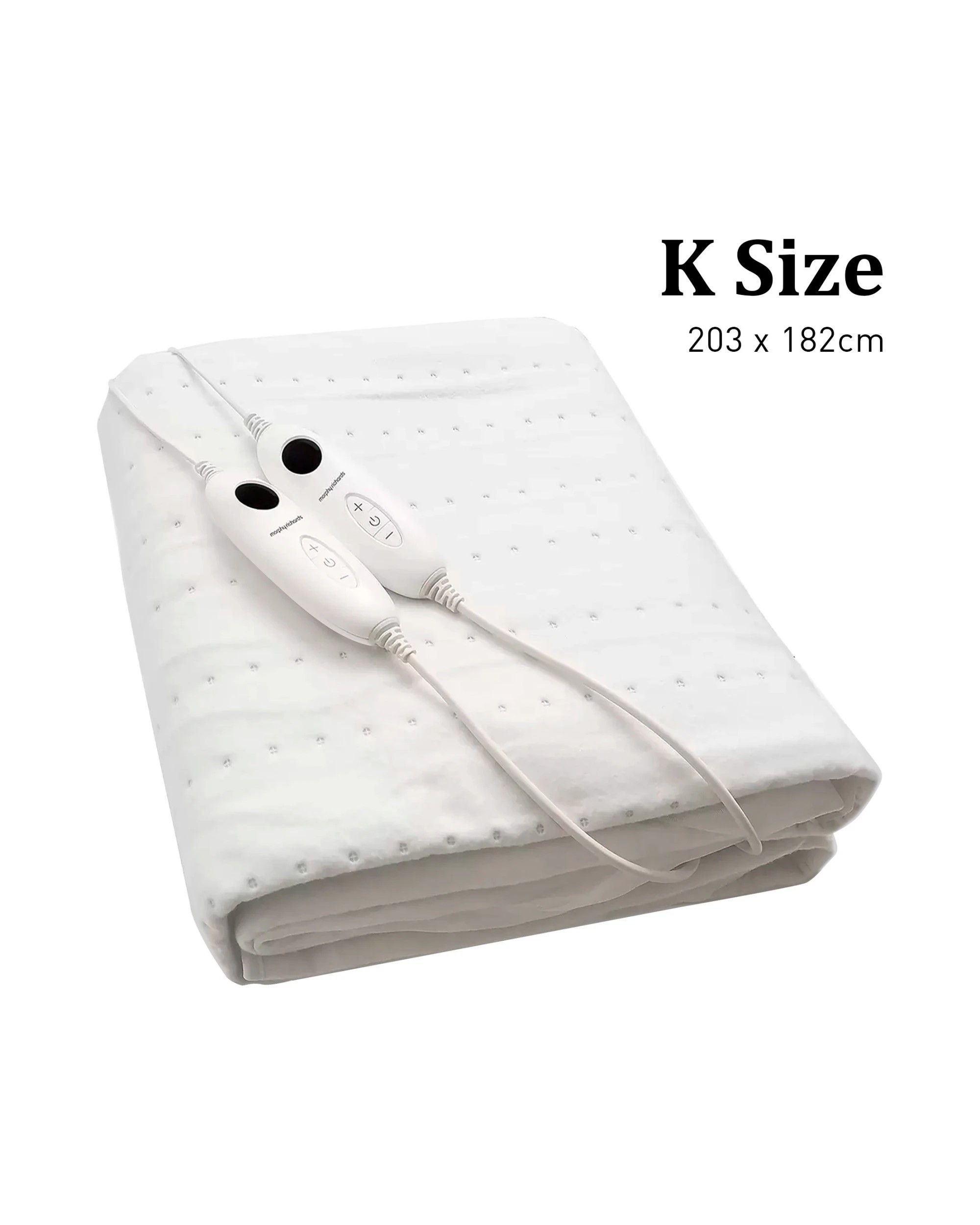 4 Morphy Richards Electric Blanket
 - King Bed, 4 of 9