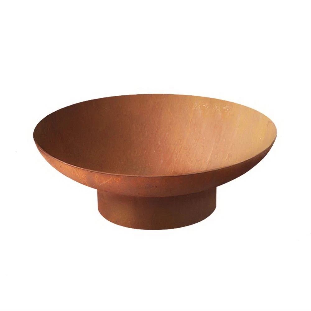 1 Grillz Fire Pit Bowl Cast Iron Rustic 70cm - Natural, 1 of 8