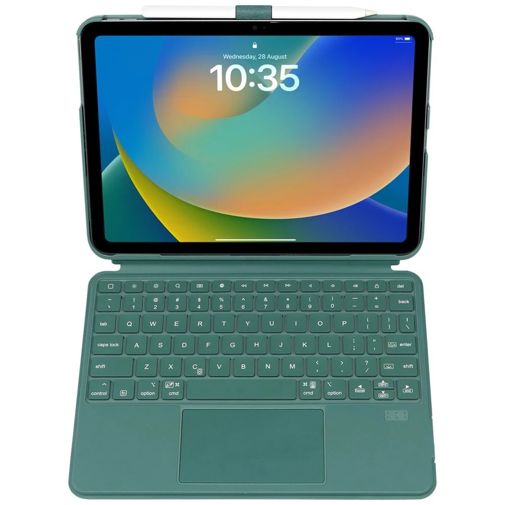 10 J.Burrows Keyboard Folio iPad A16/10th Gen/Air/Pro 11" Green, 10 of 10