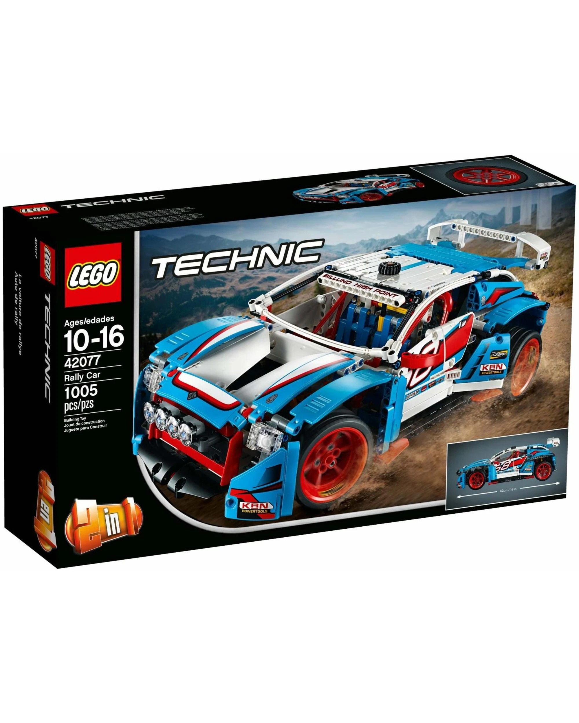 1 LEGO 42077 Technic Rally Car, 1 of 5