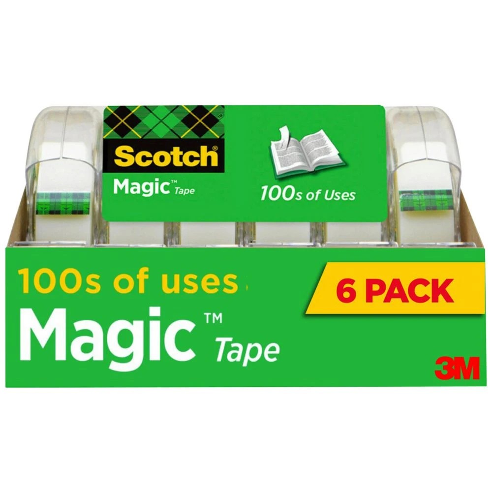 2 Scotch Magic Tape with Dispenser 6 Pack, 2 of 6