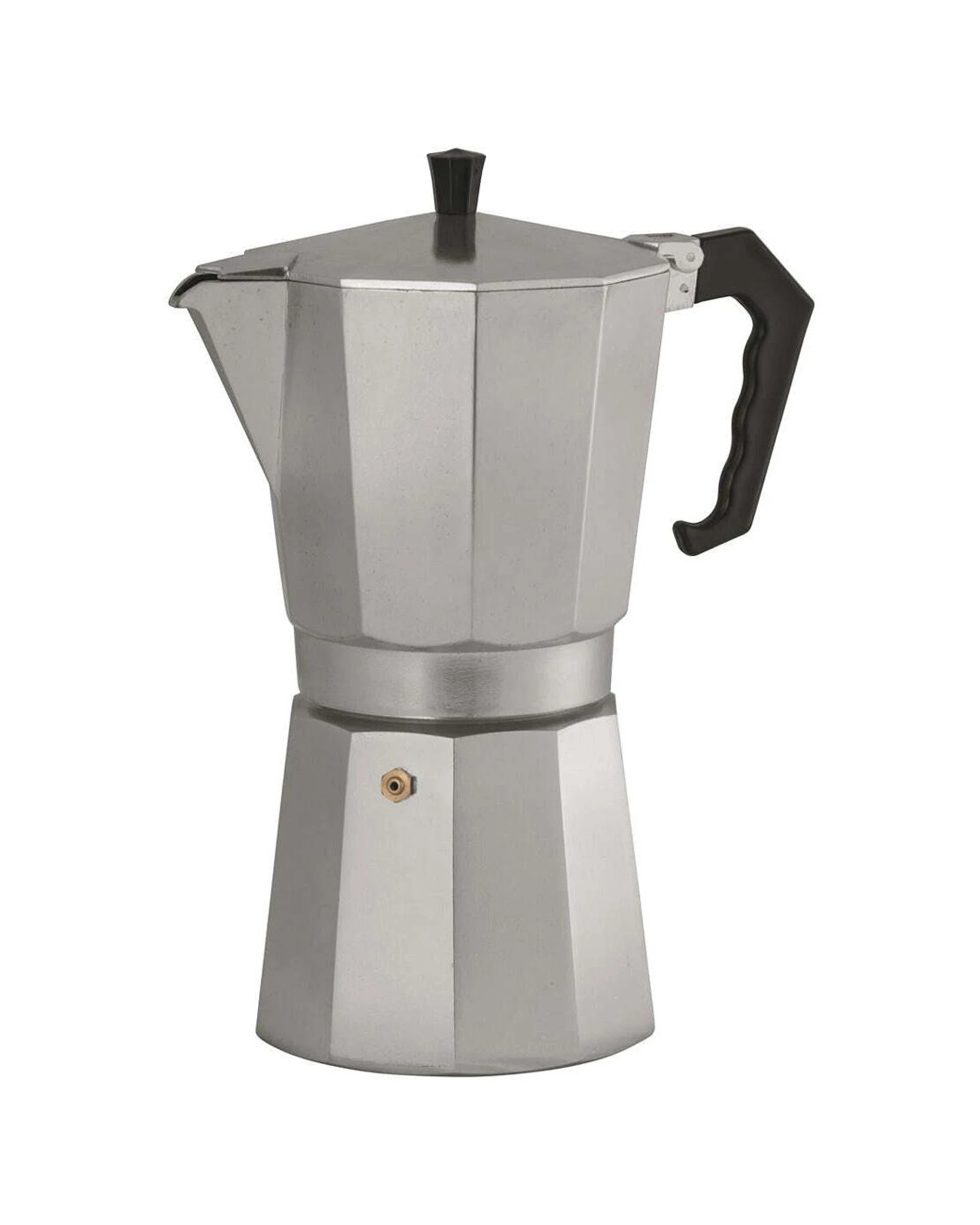 1 Avanti Aluminium Classic Pro Espresso Maker 9 Cup Stove Top Durable - Silver, 1 of 1
