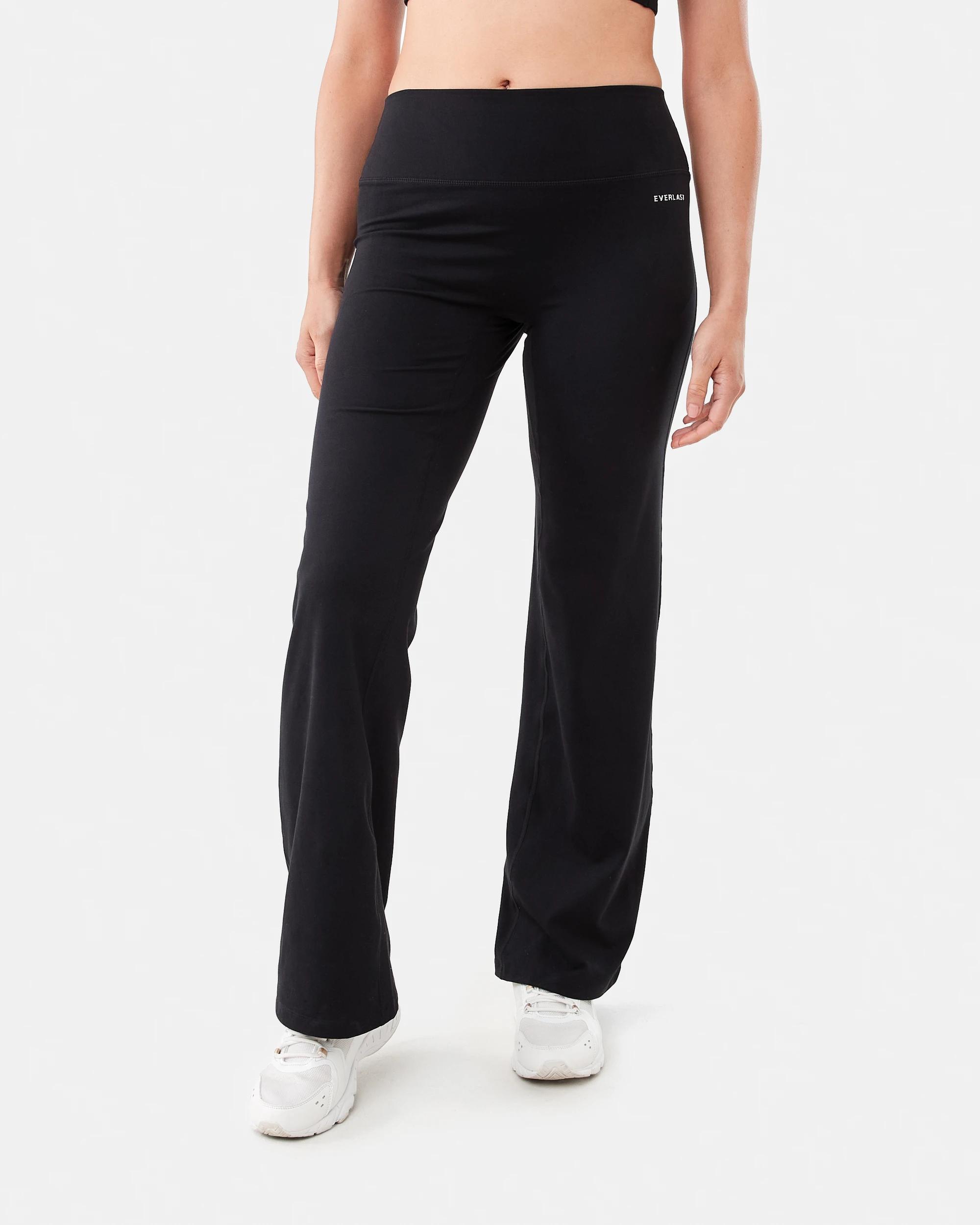 1 Everlast Womens Sculpt Straight Leg Leggings Black, 1 of 6