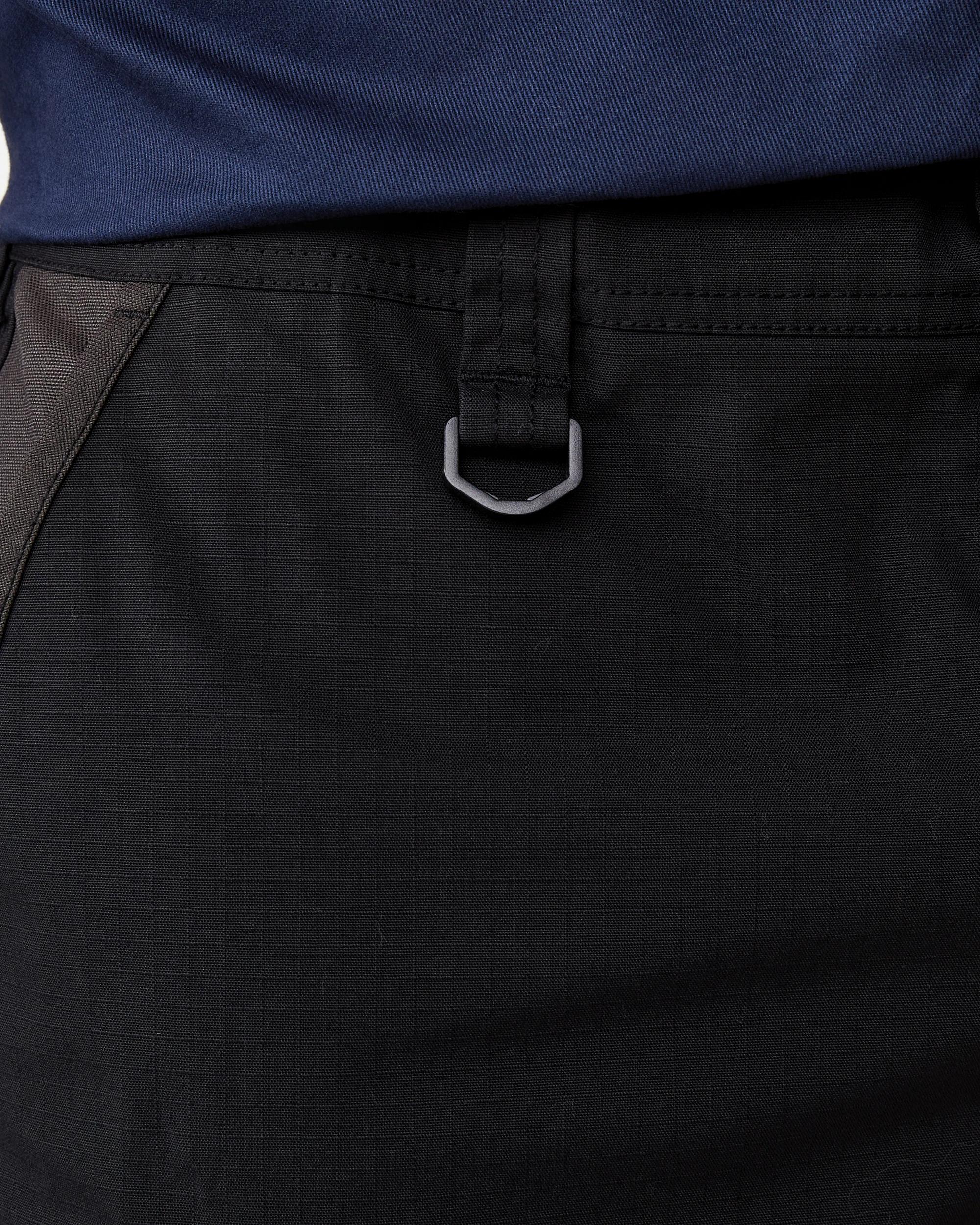 5 Workwear Ripstop Stretch Pants Black, 5 of 9