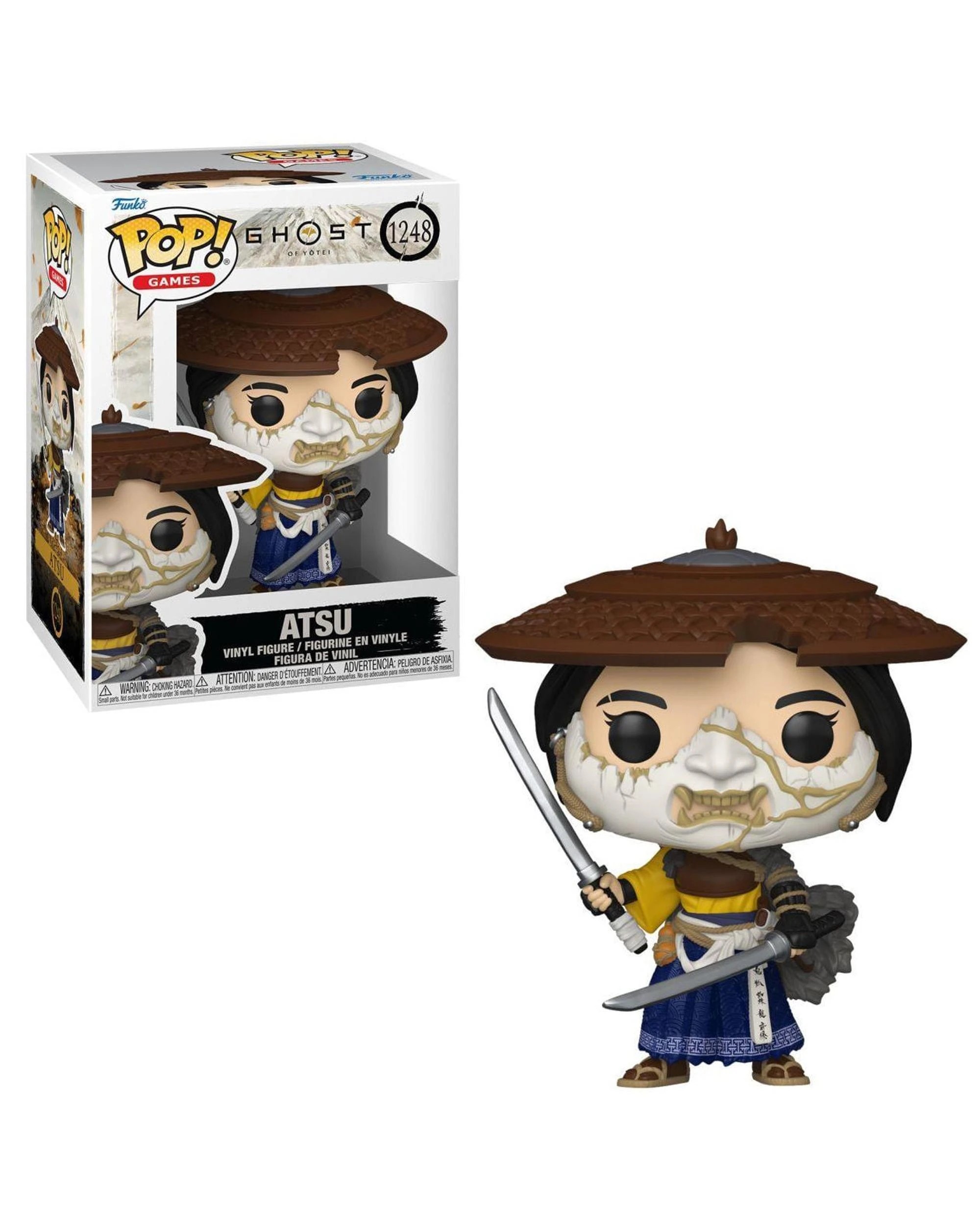 1 Ghost of Yotei Atsu Funko POP! Vinyl, 1 of 3