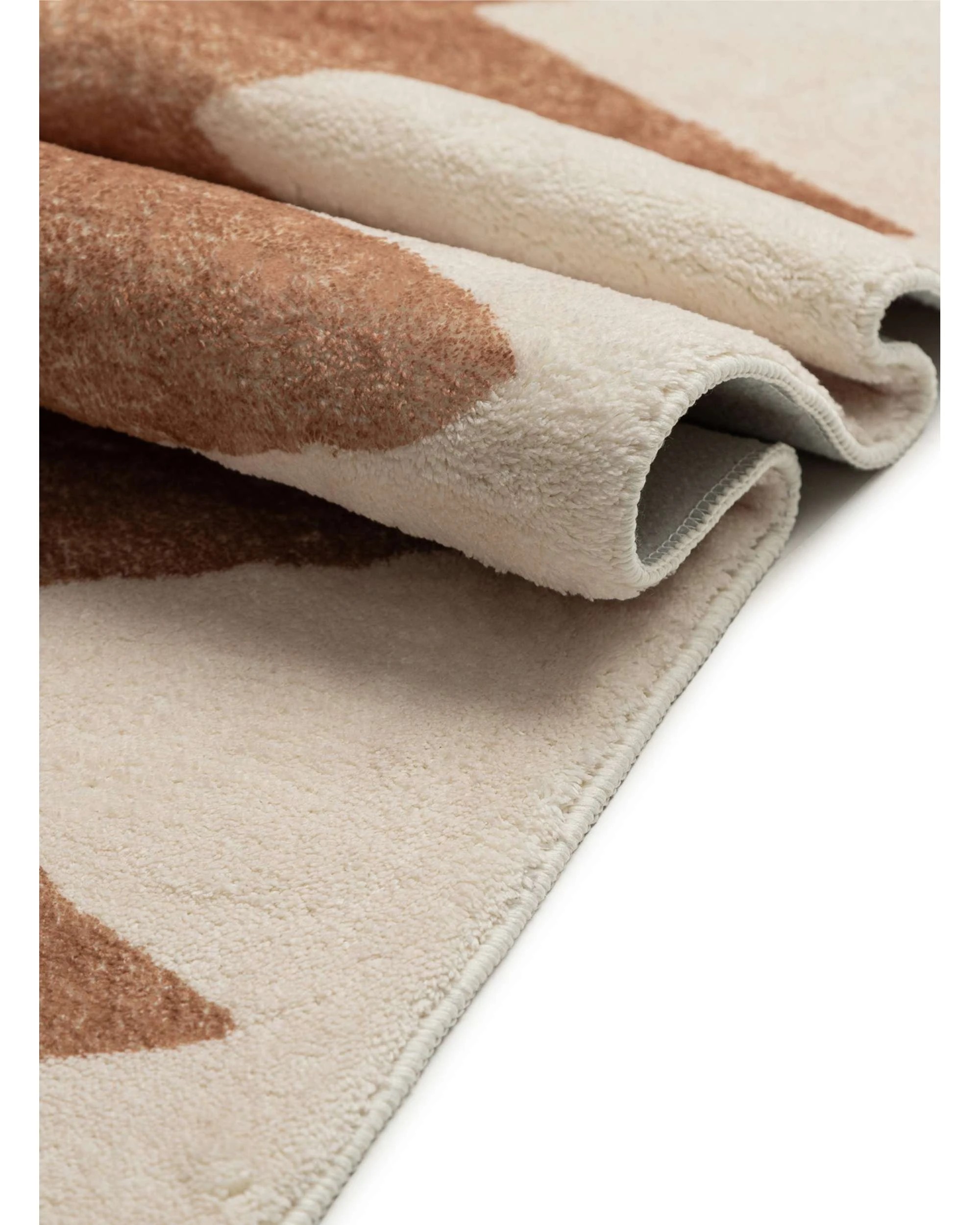 8 Loopsie Astor Printed Washable Rug - Brown, 8 of 8