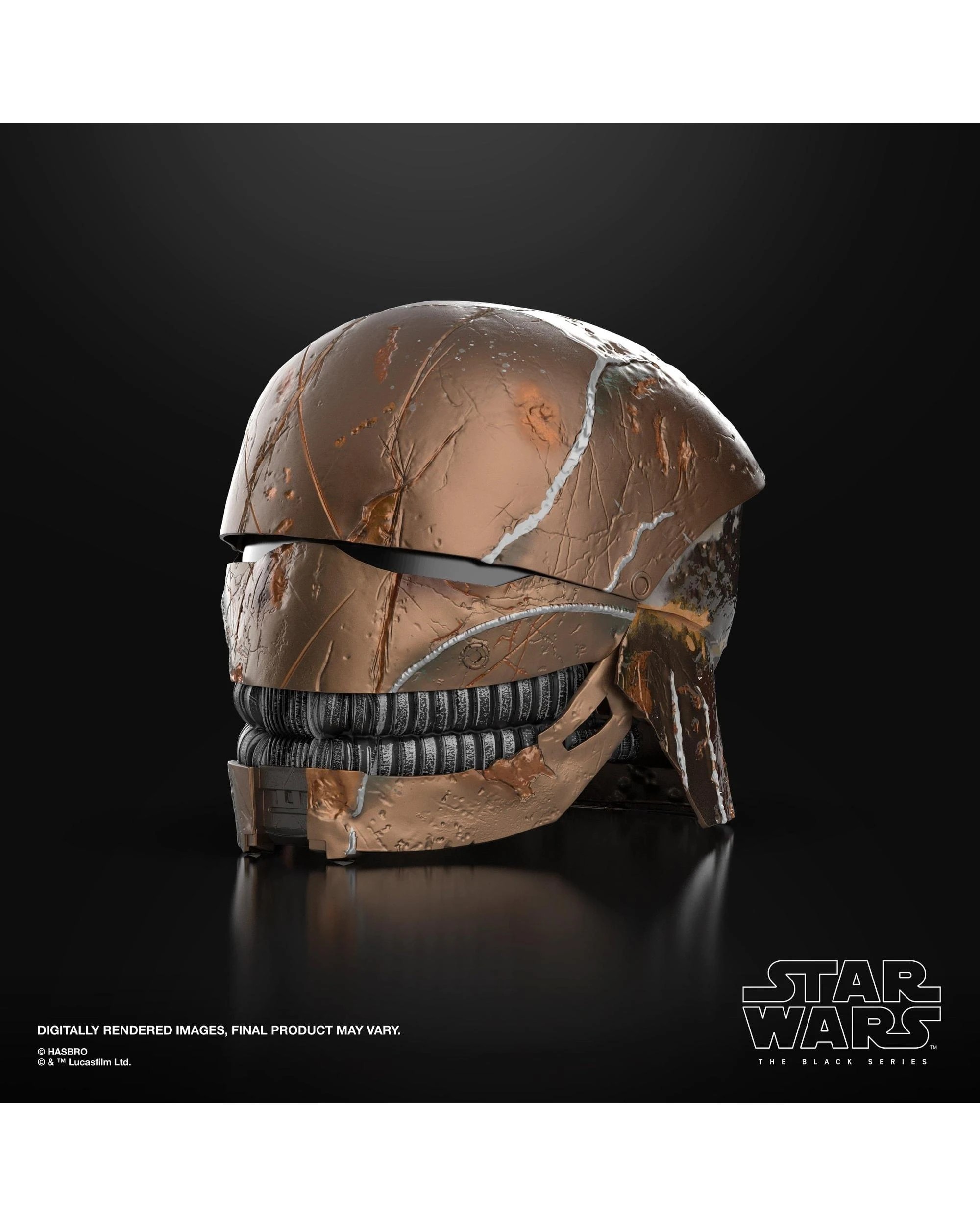 3 Star Wars The Black Series The Stranger Electronic Helmet, 3 of 6