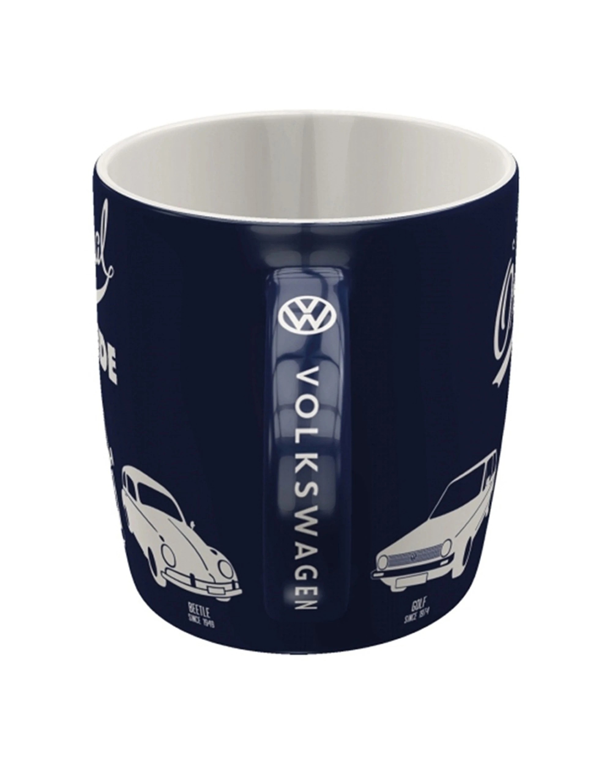 4 Nostalgic-Art 4PK Ceramic Mug 330ml Retro Design - VW The Original Ride - Black, 4 of 5