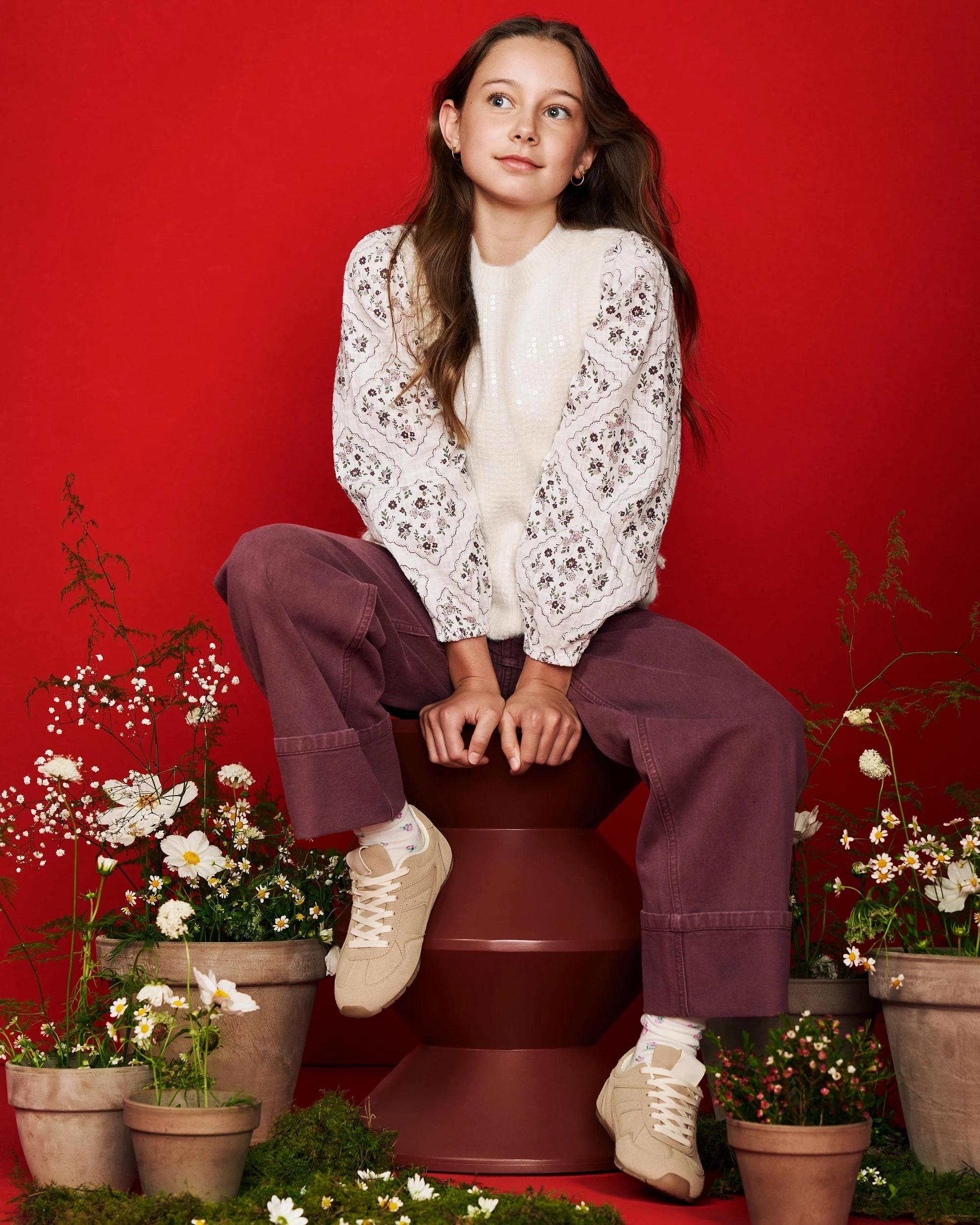 10 Target Kids Knit Sequin Vest CLOUD DANCER, 10 of 10