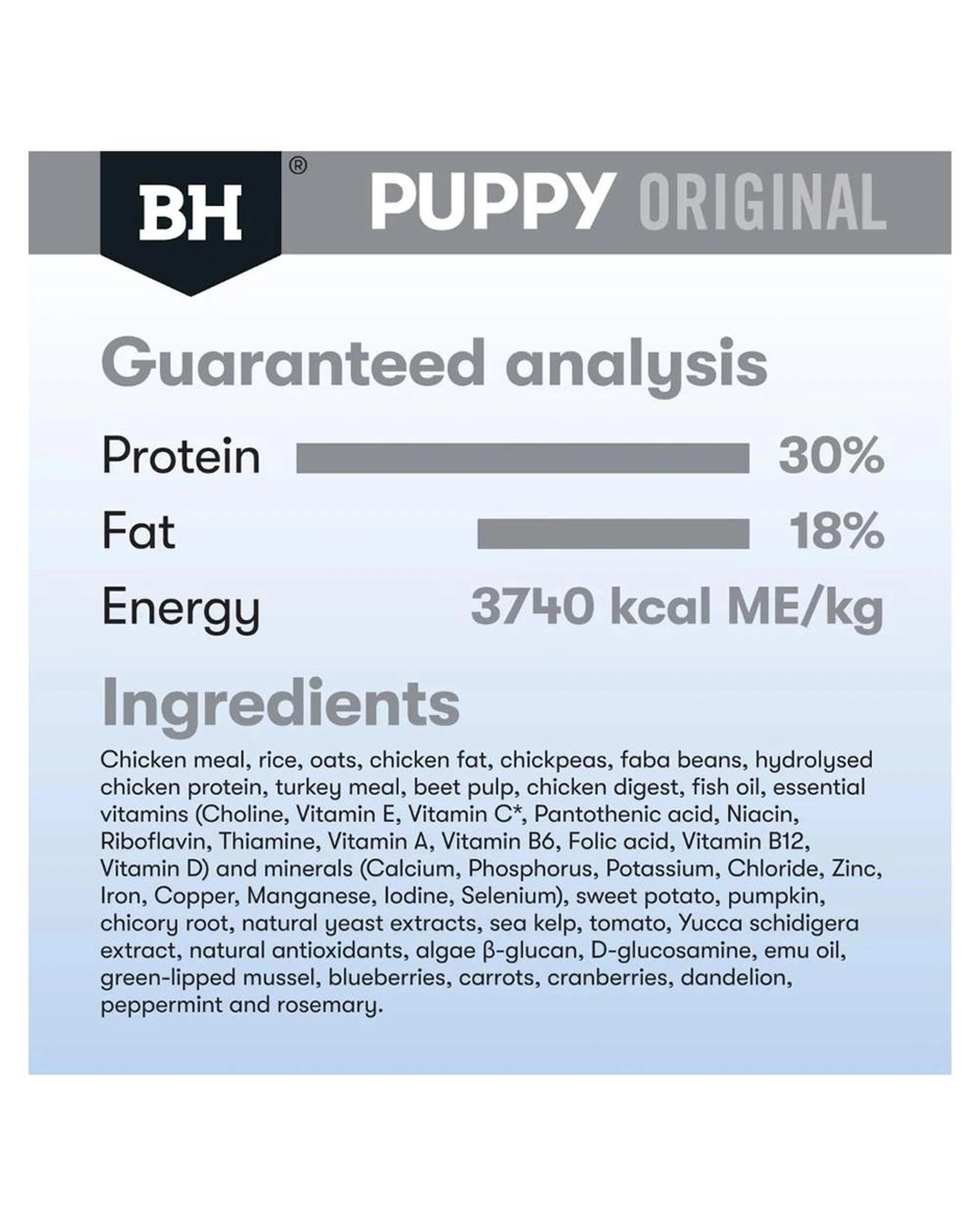 9 Black Hawk Puppy Medium Breed Original Dry Dog Food Chicken & Rice 20kg, 9 of 9
