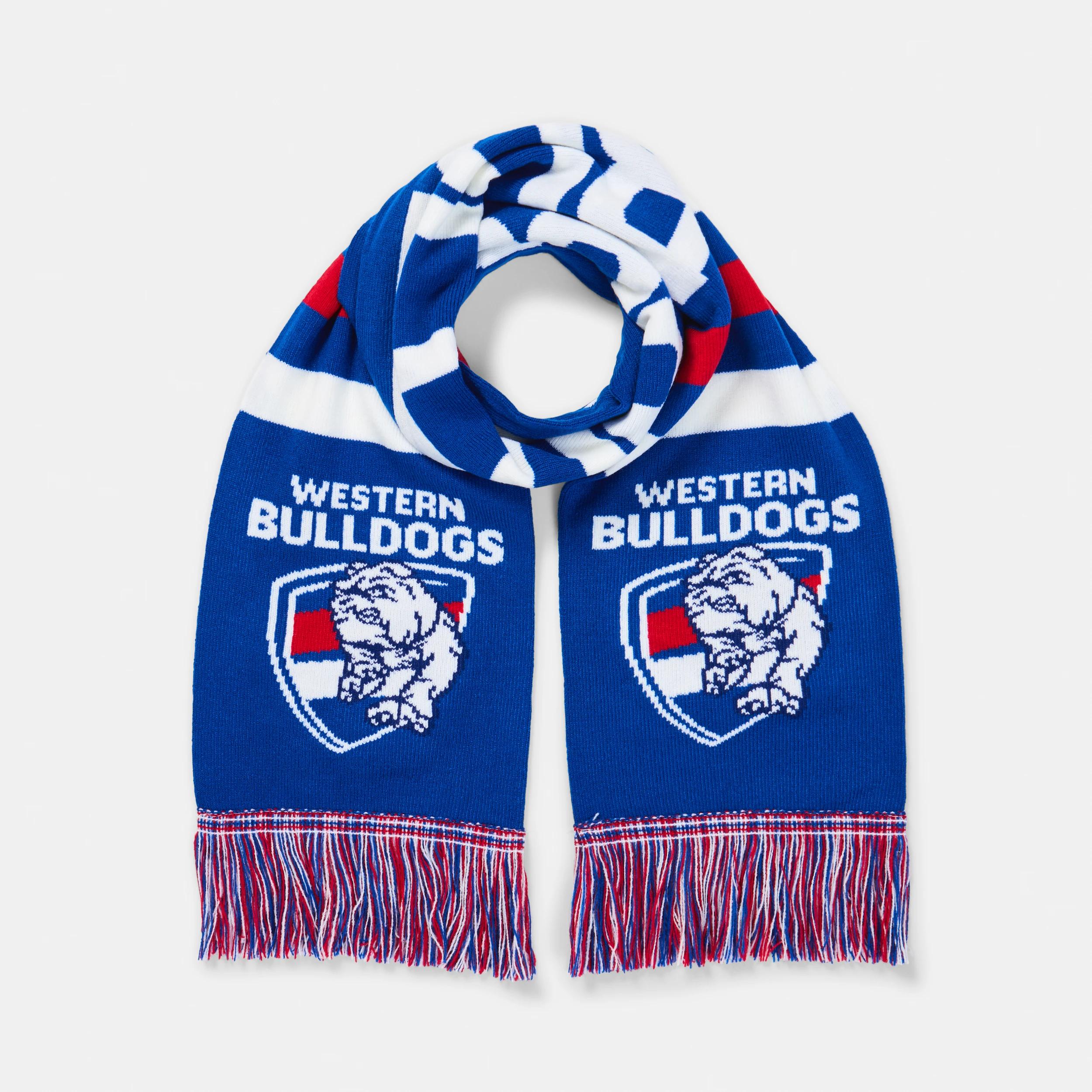 2 Official AFL Adult Scarf Bulldogs, 2 of 4