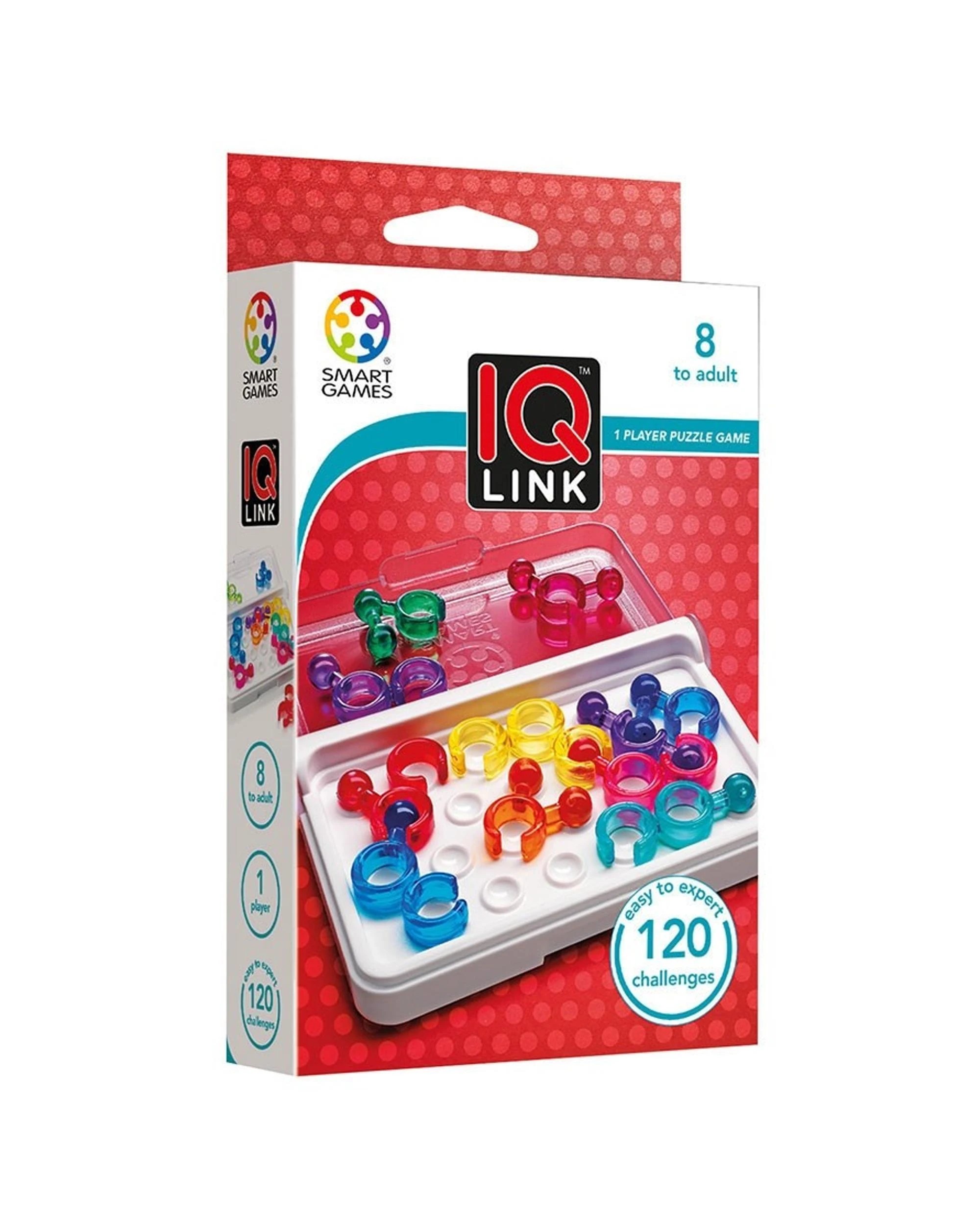 1 Smart Games IQ Link Puzzle Game, 1 of 2