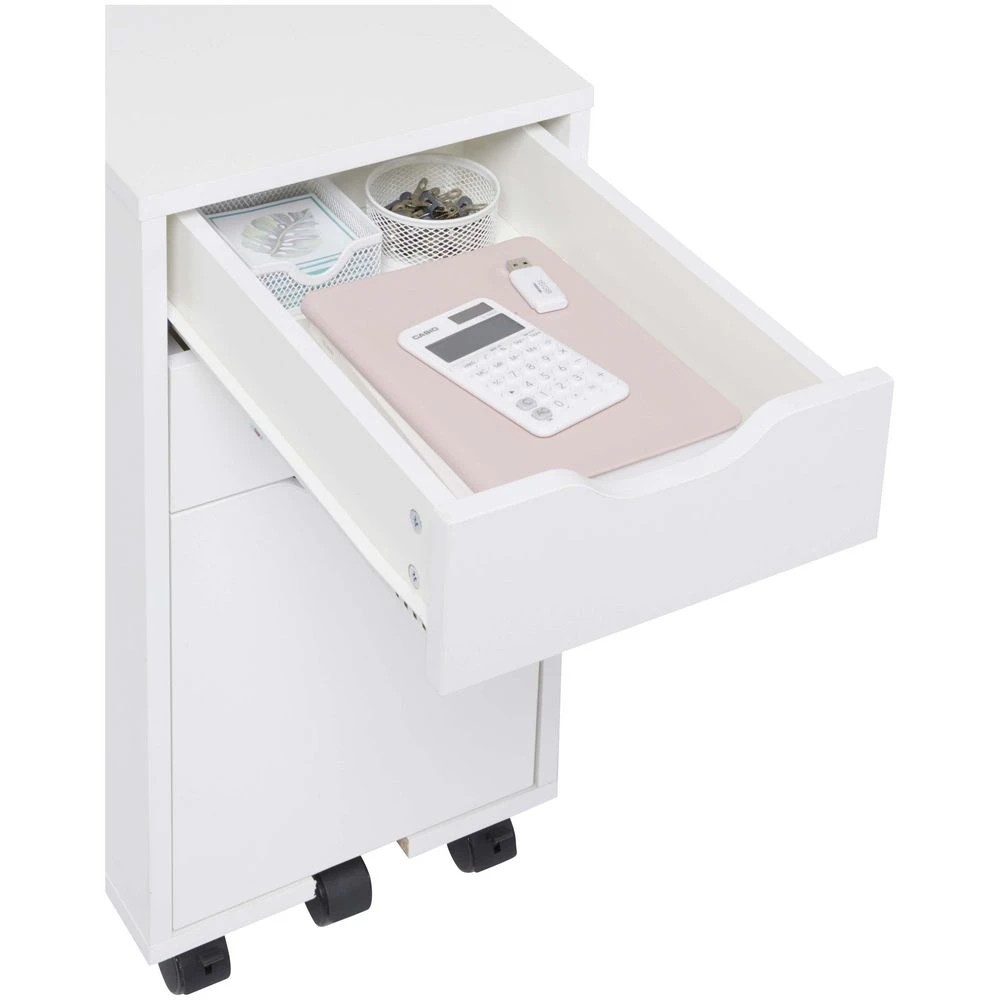 4 Austin 3 Drawer Filing Pedestal Cabinets Pedestals, 4 of 9