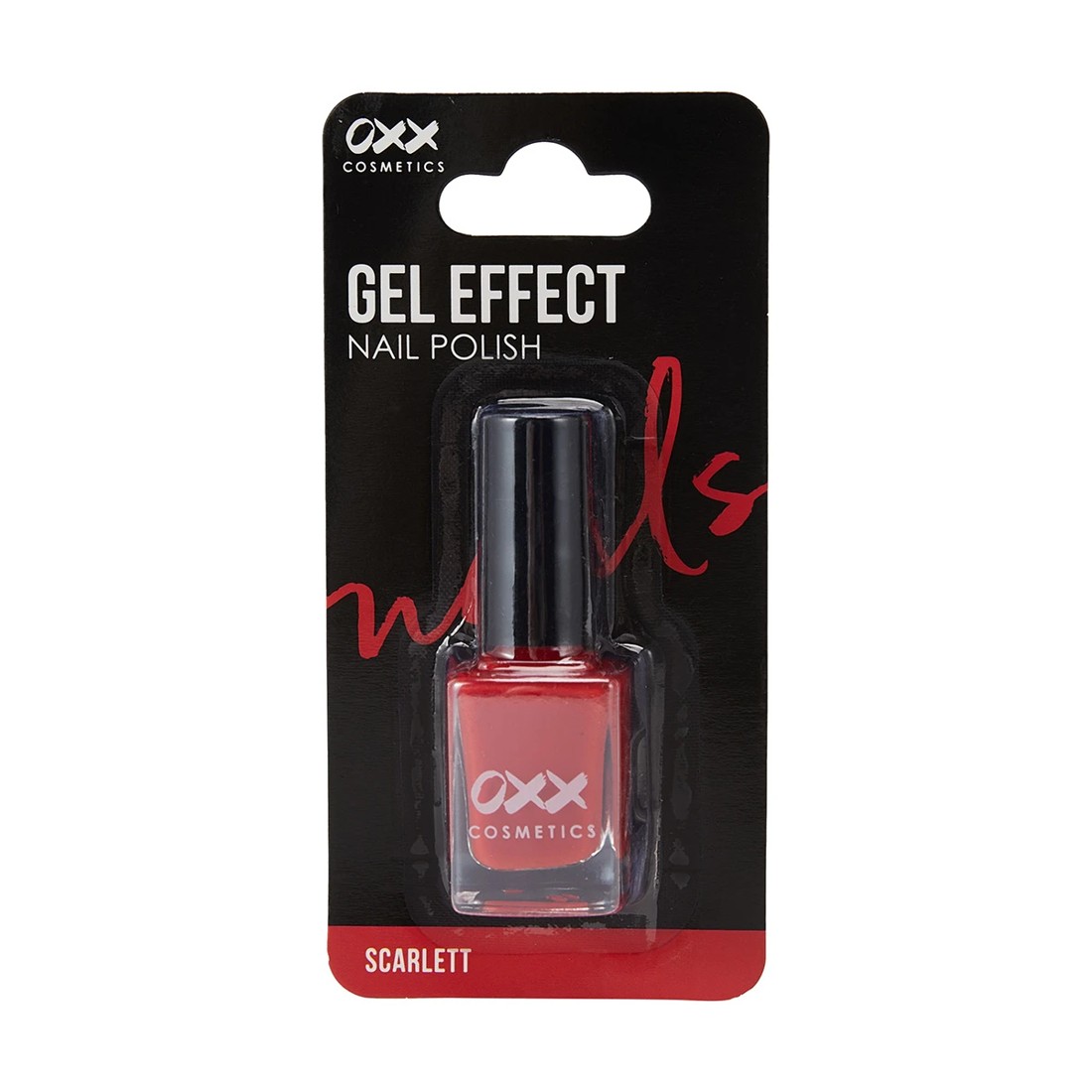 2 OXX Cosmetics Gel Effect Nail Polish - Scarlett, 2 of 5