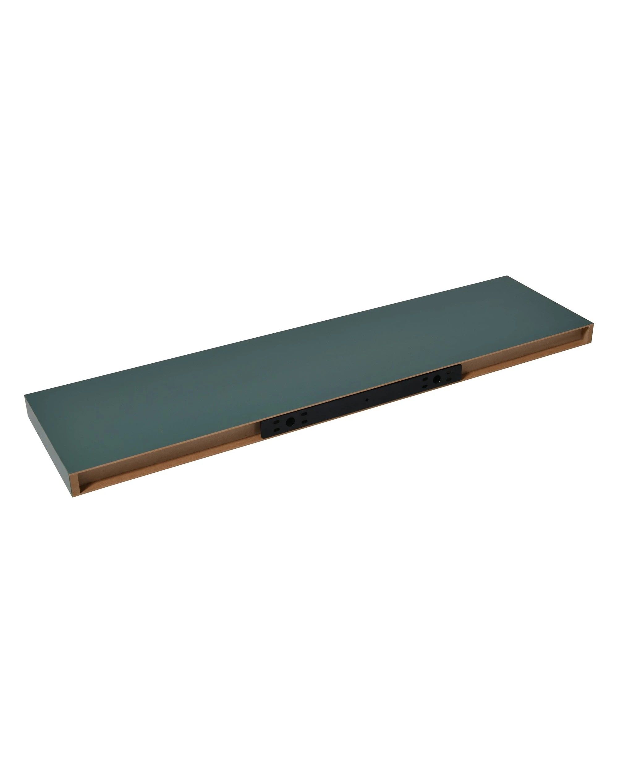 4 Takara Seiso Floating Wall Shelves Display Rack (Set of 3) Large 90cm - Green, 4 of 10