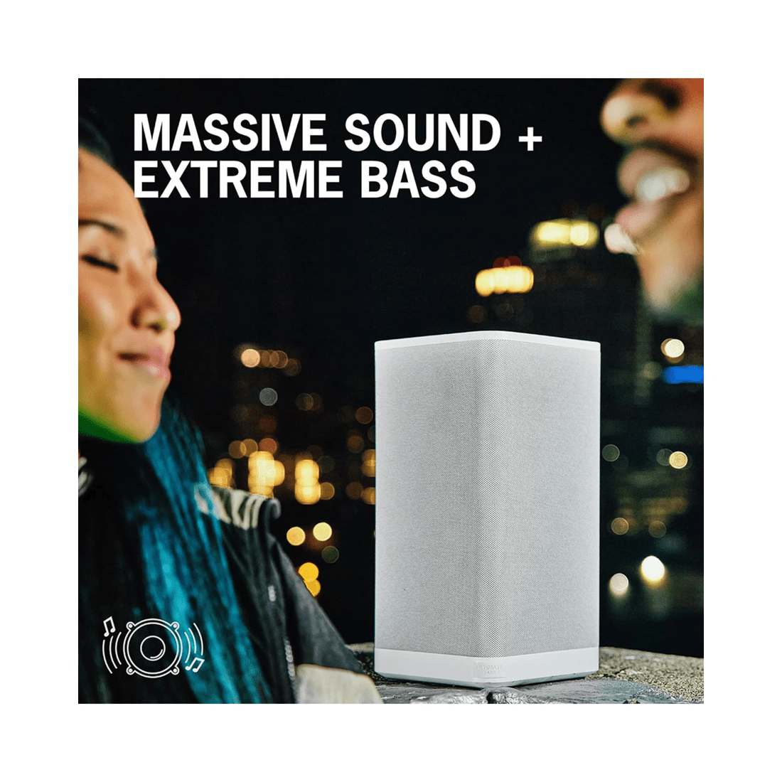2 Ultimate Ears Hyperboom Speaker - White, 2 of 7