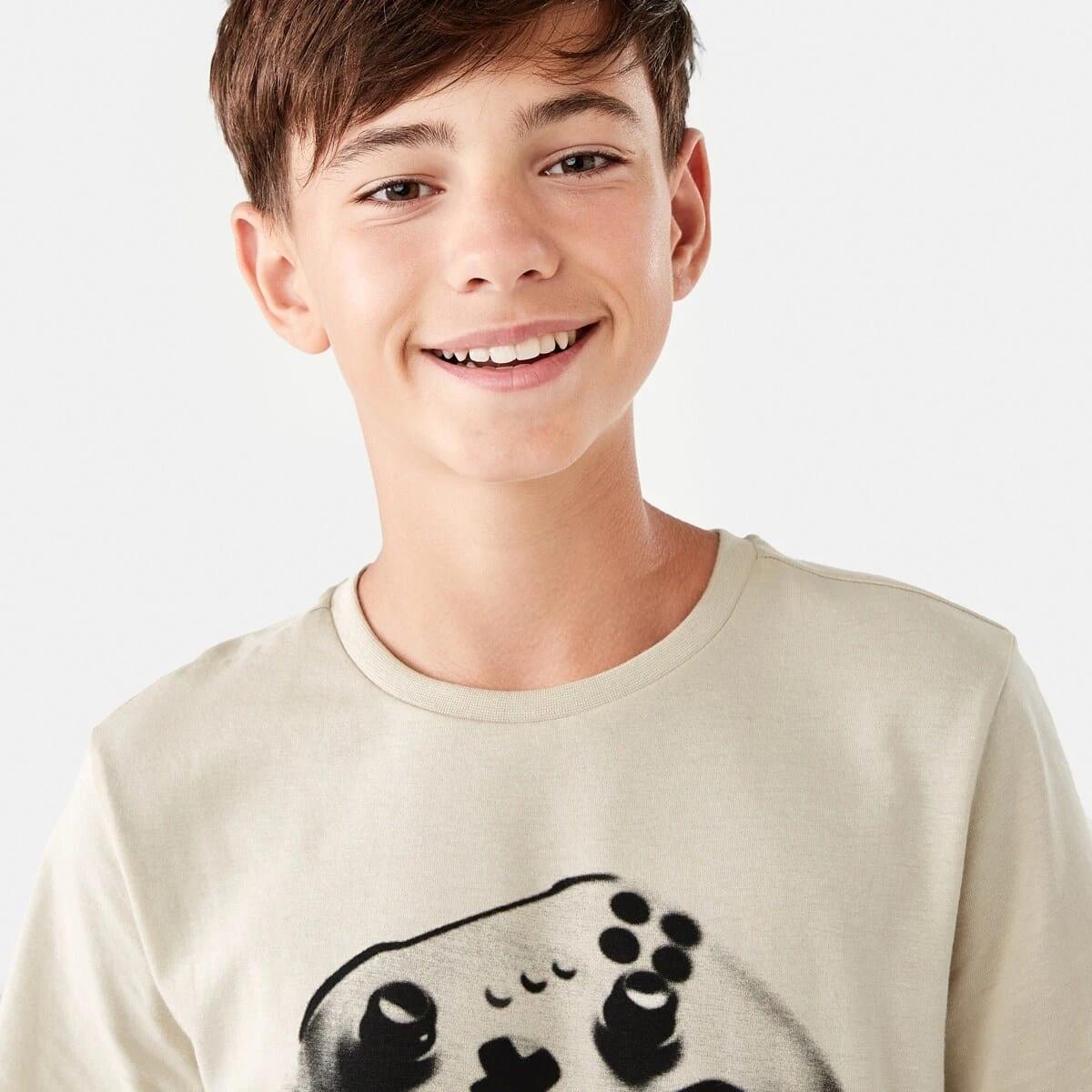 3 Short Sleeve Print T-shirt Bge Gamemo, 3 of 8