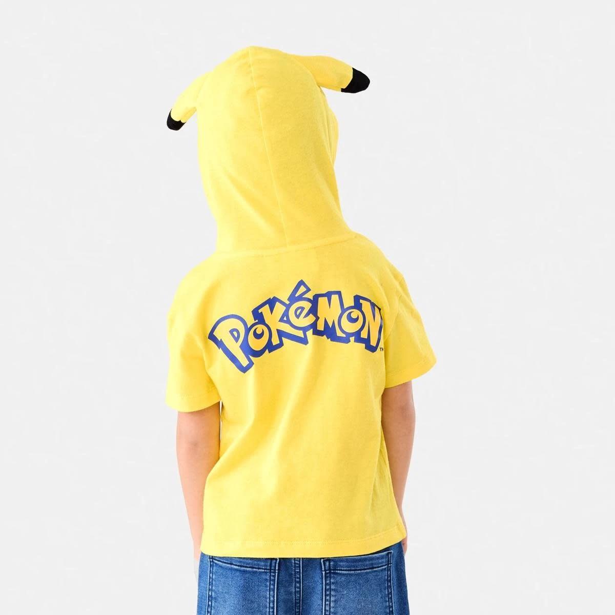2 Pokemon License Character Hooded T-shirt PIKACHU, 2 of 9