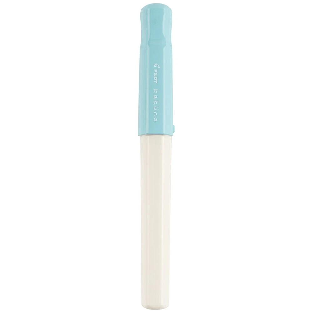3 PILOT Kakuno BegreeN Fountain Pen Soft Blue White Barrel, 3 of 5