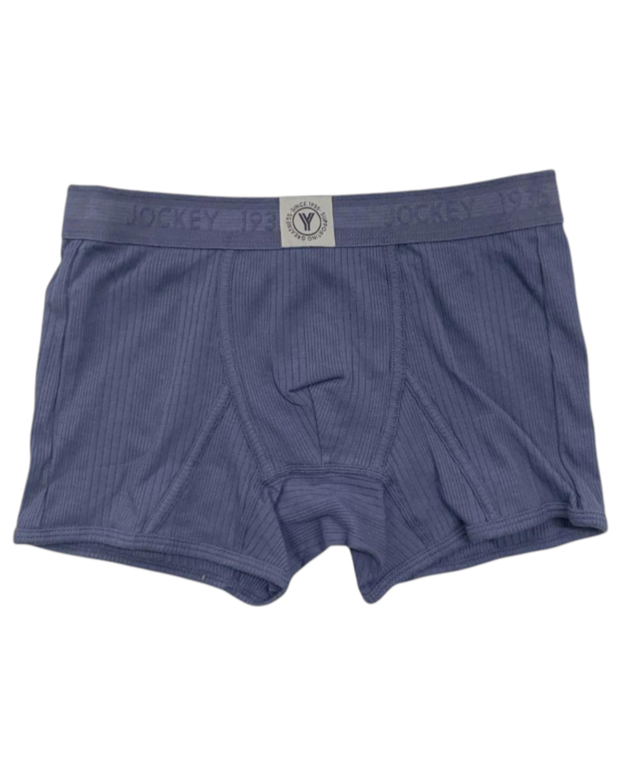 4 Jockey 6 Pack Mens 1935 Y-Front Ribbed Comfy Trunks Underwear MULTI, 4 of 5