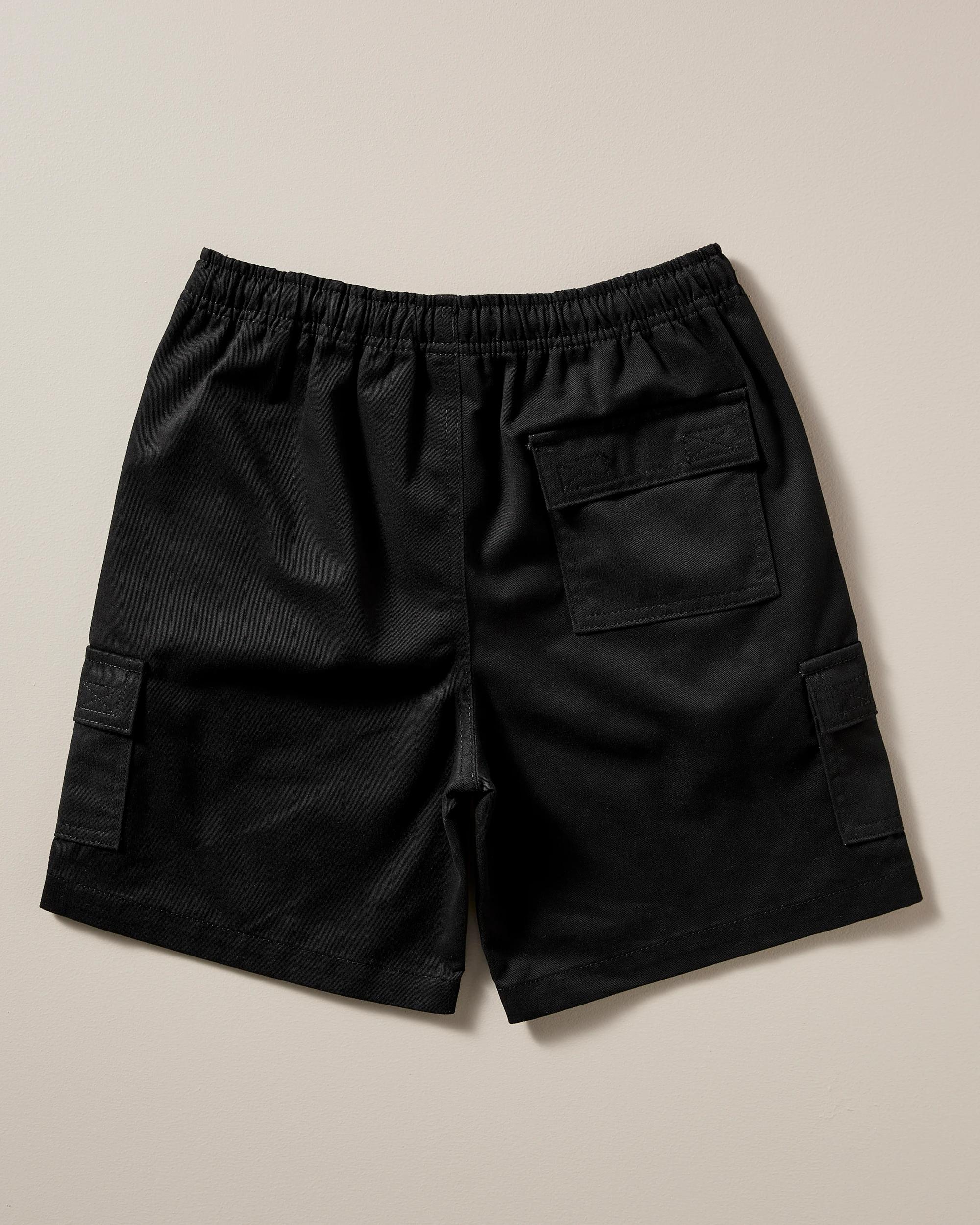 5 Target Cargo School Shorts BLACK, 5 of 6