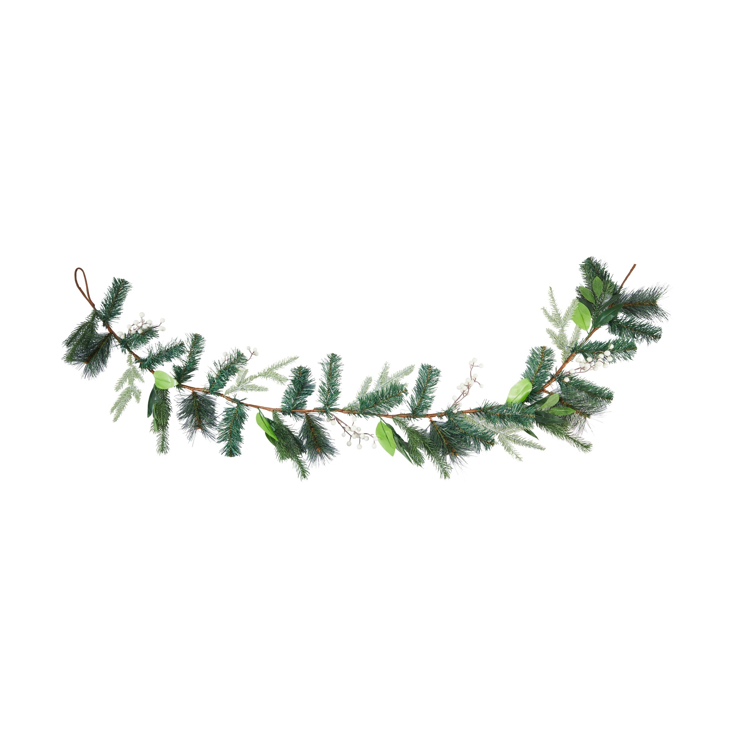 1 White Berry Garland, 1 of 3