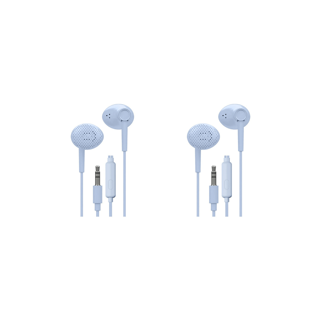 1 Liquid Ears Everyday 3.5mm Wired Bud Earphones With Mic 2PK 13.6mm Drivers
 - blue, 1 of 4