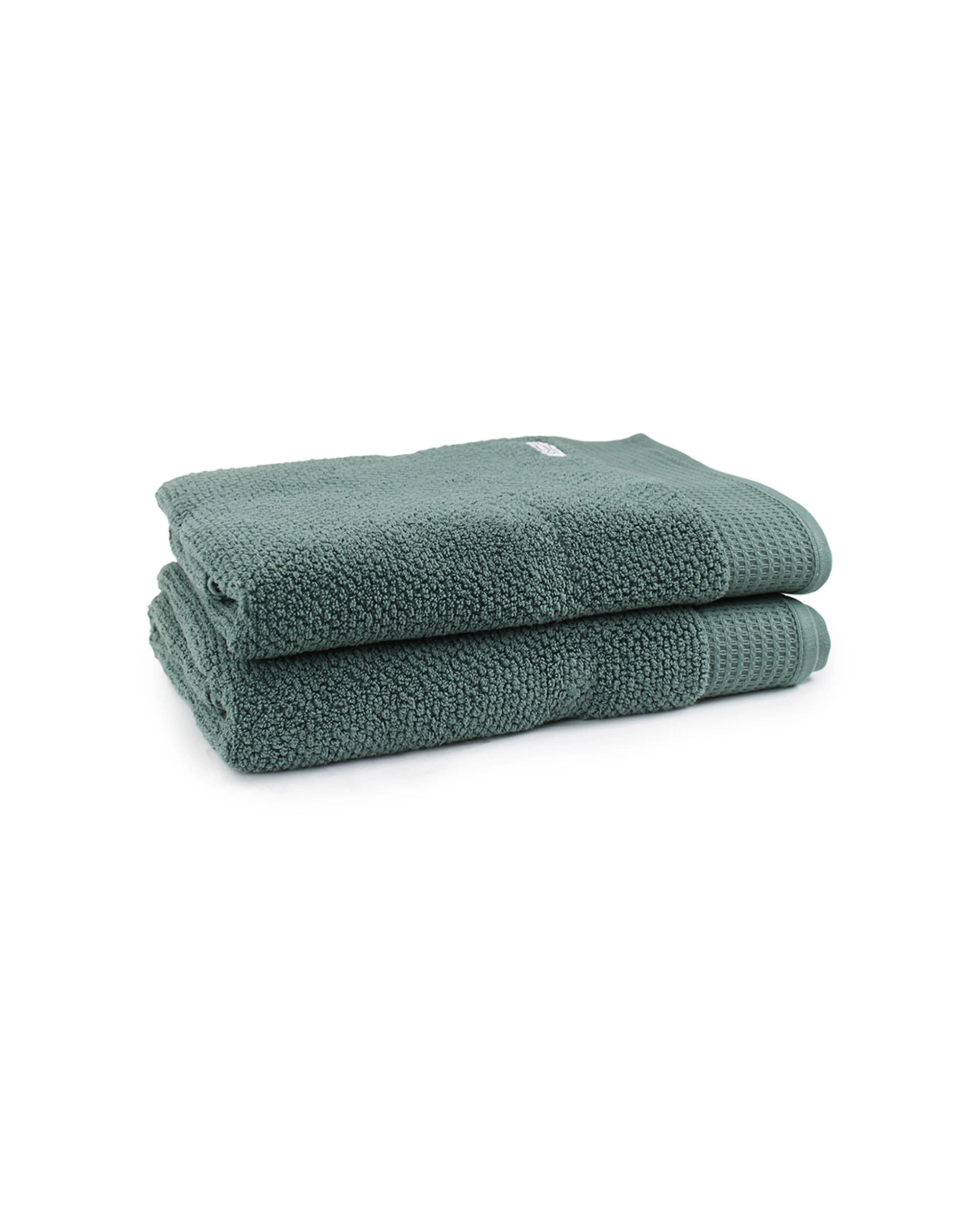 1 Onkaparinga Avalon Bath Sheet 550GSM Fir 2pc 90x167cm - Green, 1 of 1