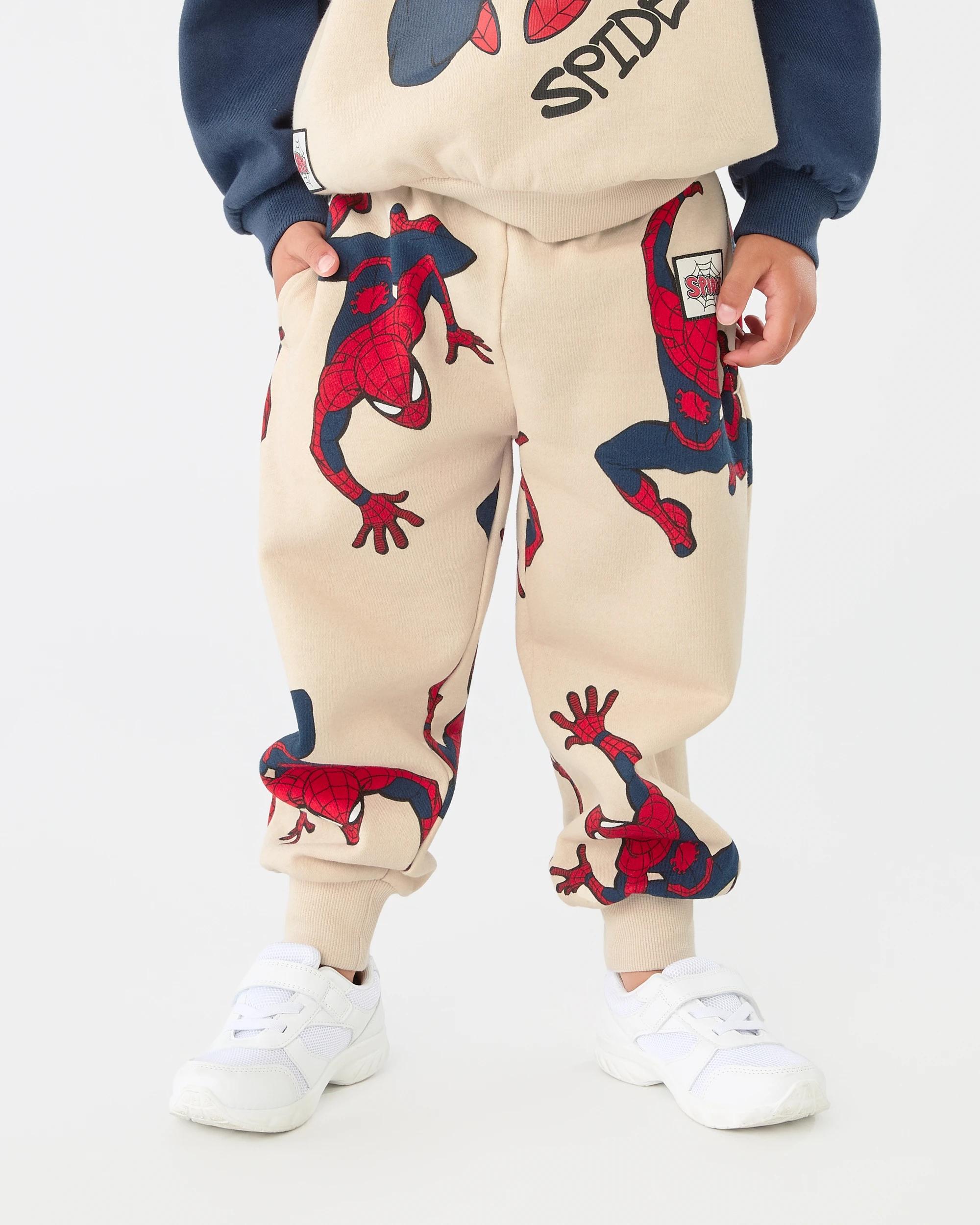 1 Spider-Man License Printed Trackpants Spiderman, 1 of 6