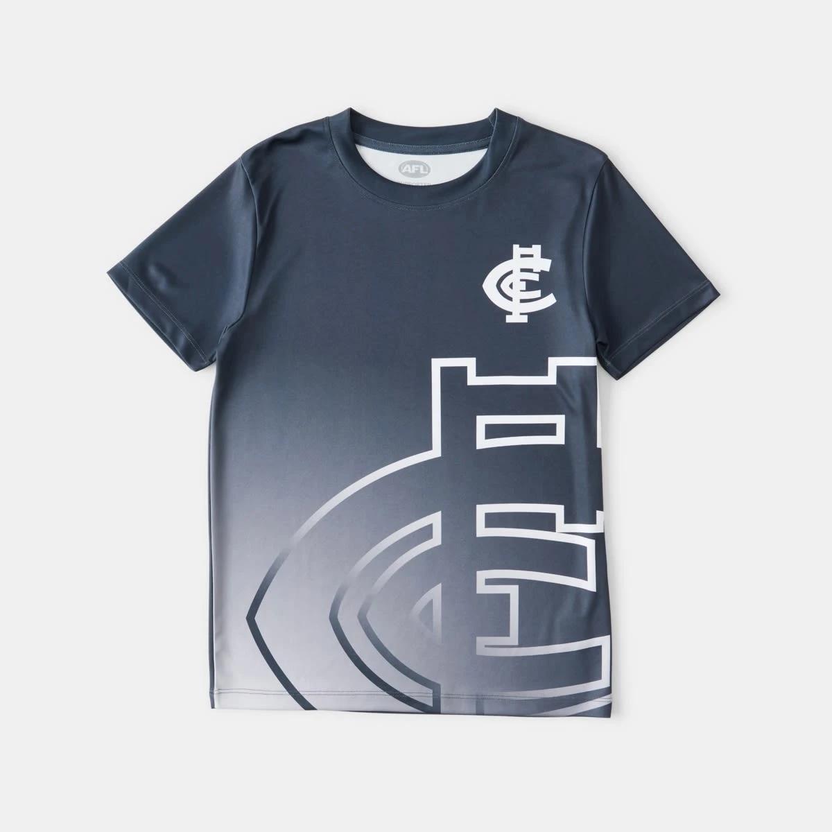 9 Official AFL Kids Training T-shirt Carlton, 9 of 10