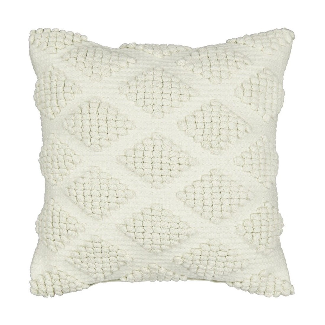 1 43cm Bobble Cushion - Natural, 1 of 4