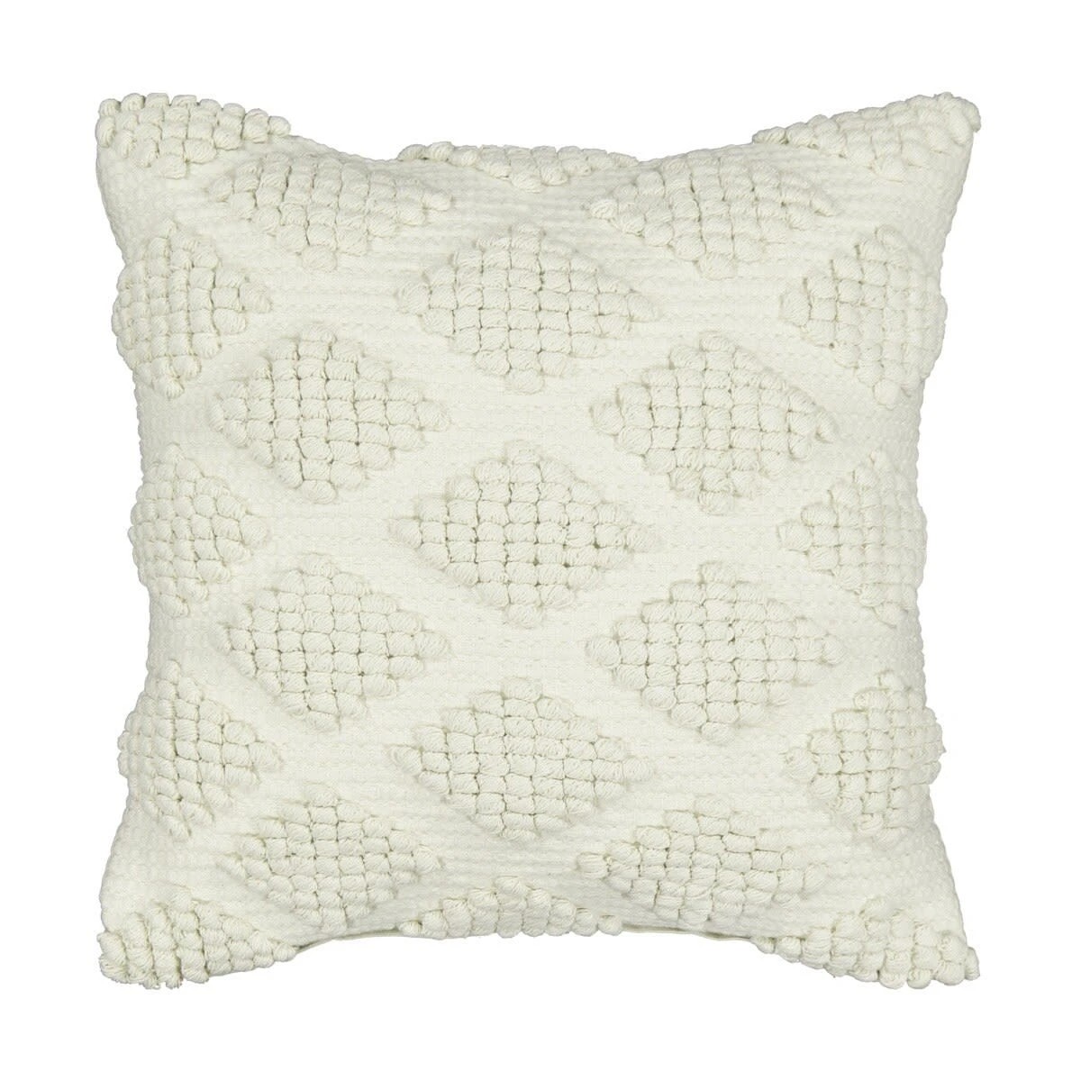 1 43cm Bobble Cushion - Natural, 1 of 4