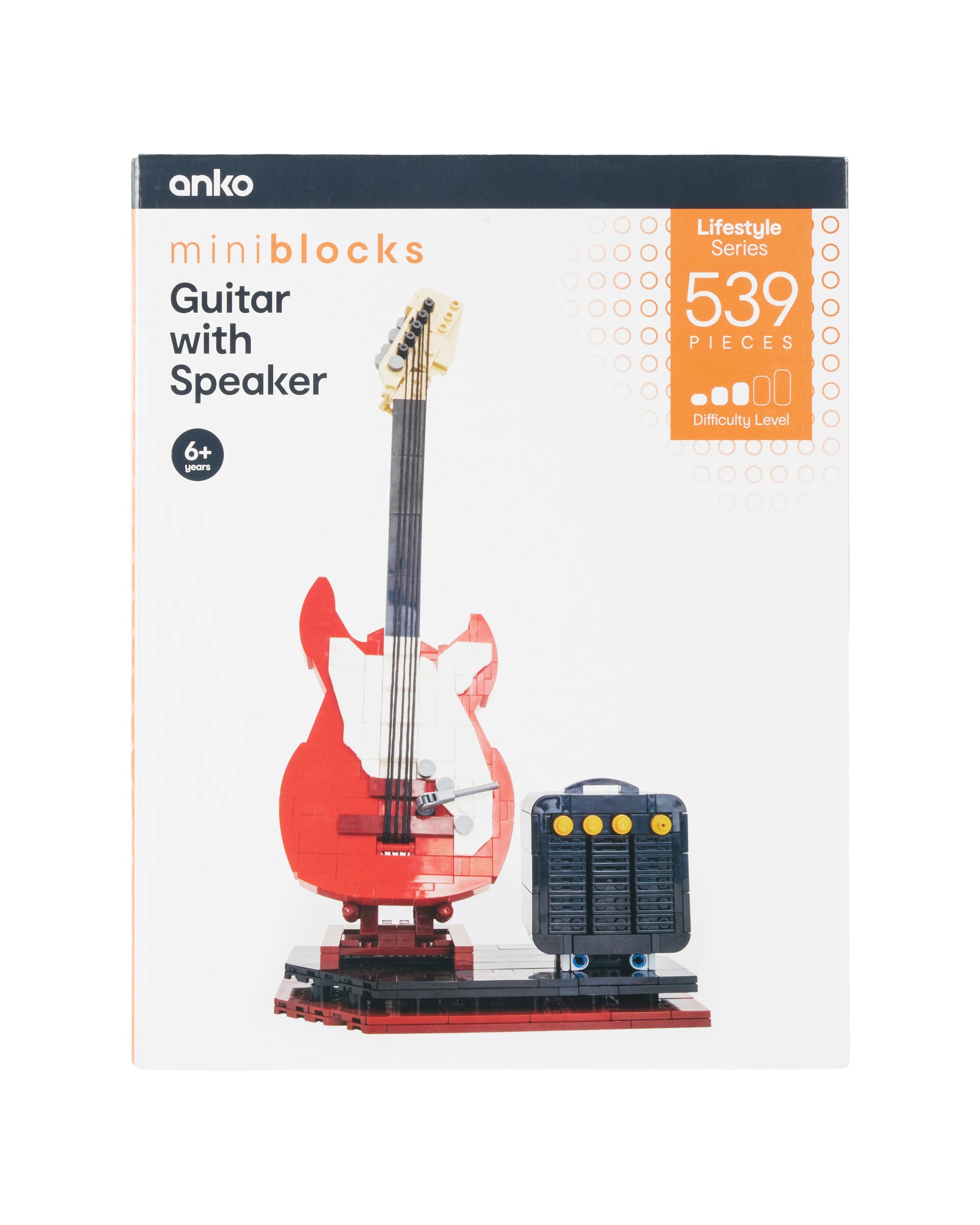 4 539 Piece Mini Blocks Lifestyle Series: Guitar with Speaker, 4 of 4