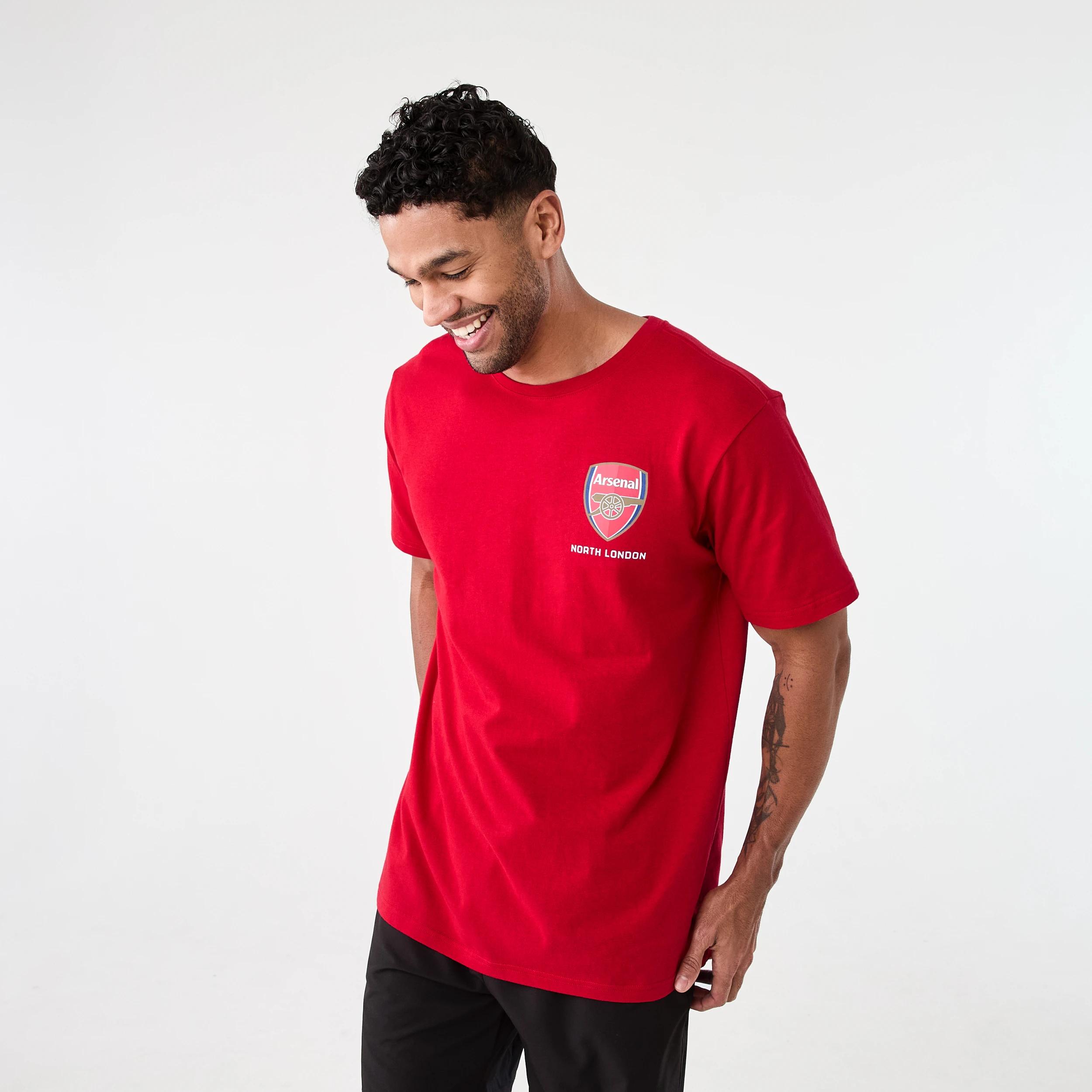 2 Official EPL Adult T-shirt RED ARSENAL, 2 of 7