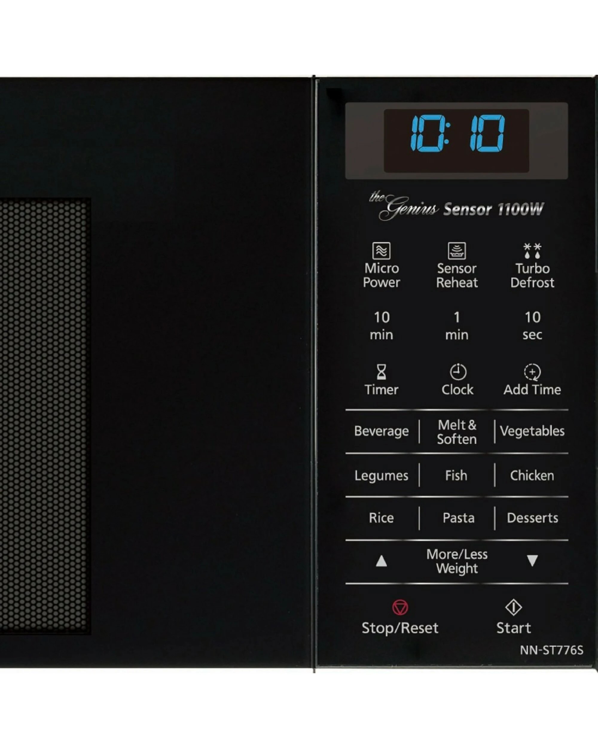 3 Panasonic 44L Genius Inverter 1100 watt Microwave Oven Stainless Steel, 3 of 4