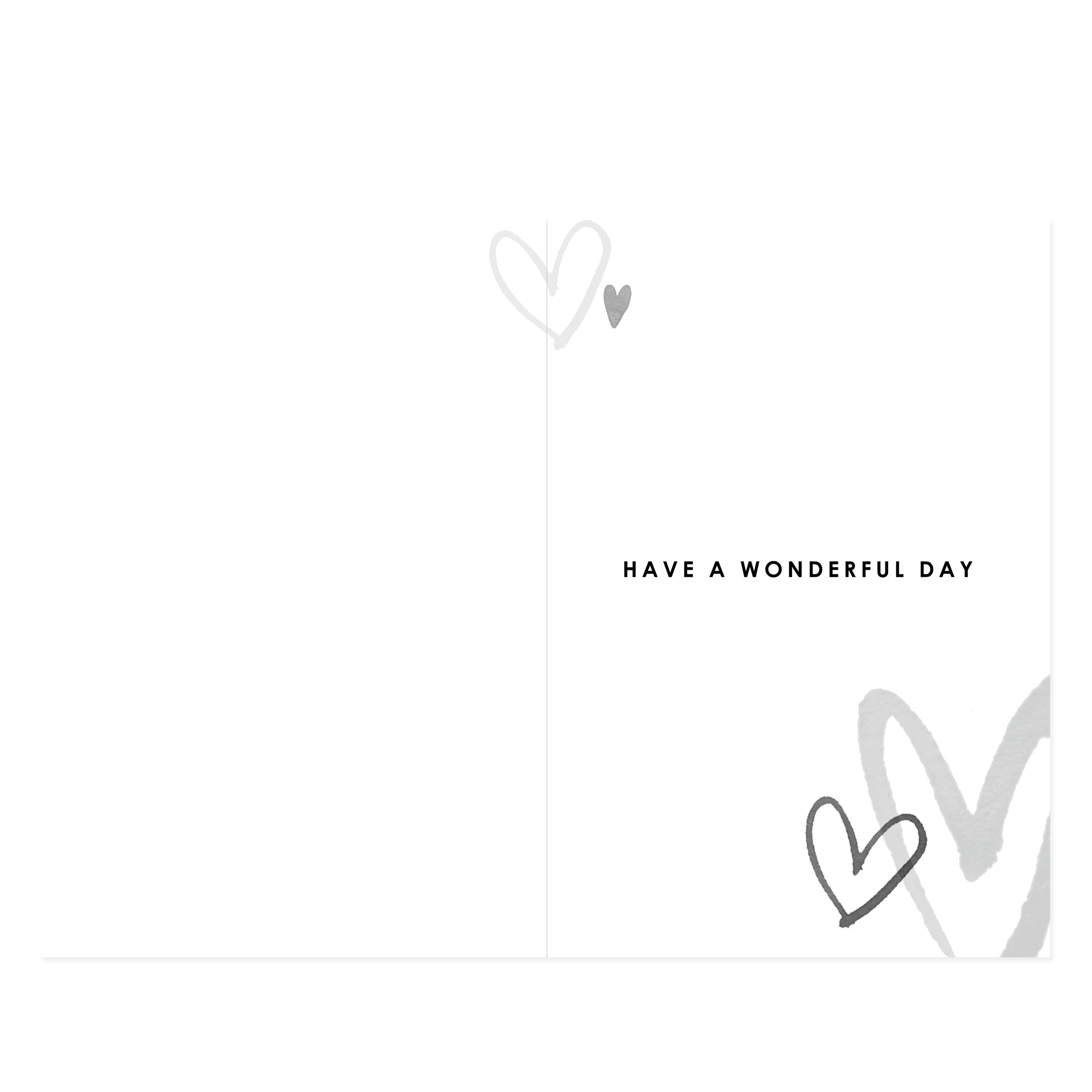 2 Hallmark Anniversary Card - Silver Hearts, 2 of 3