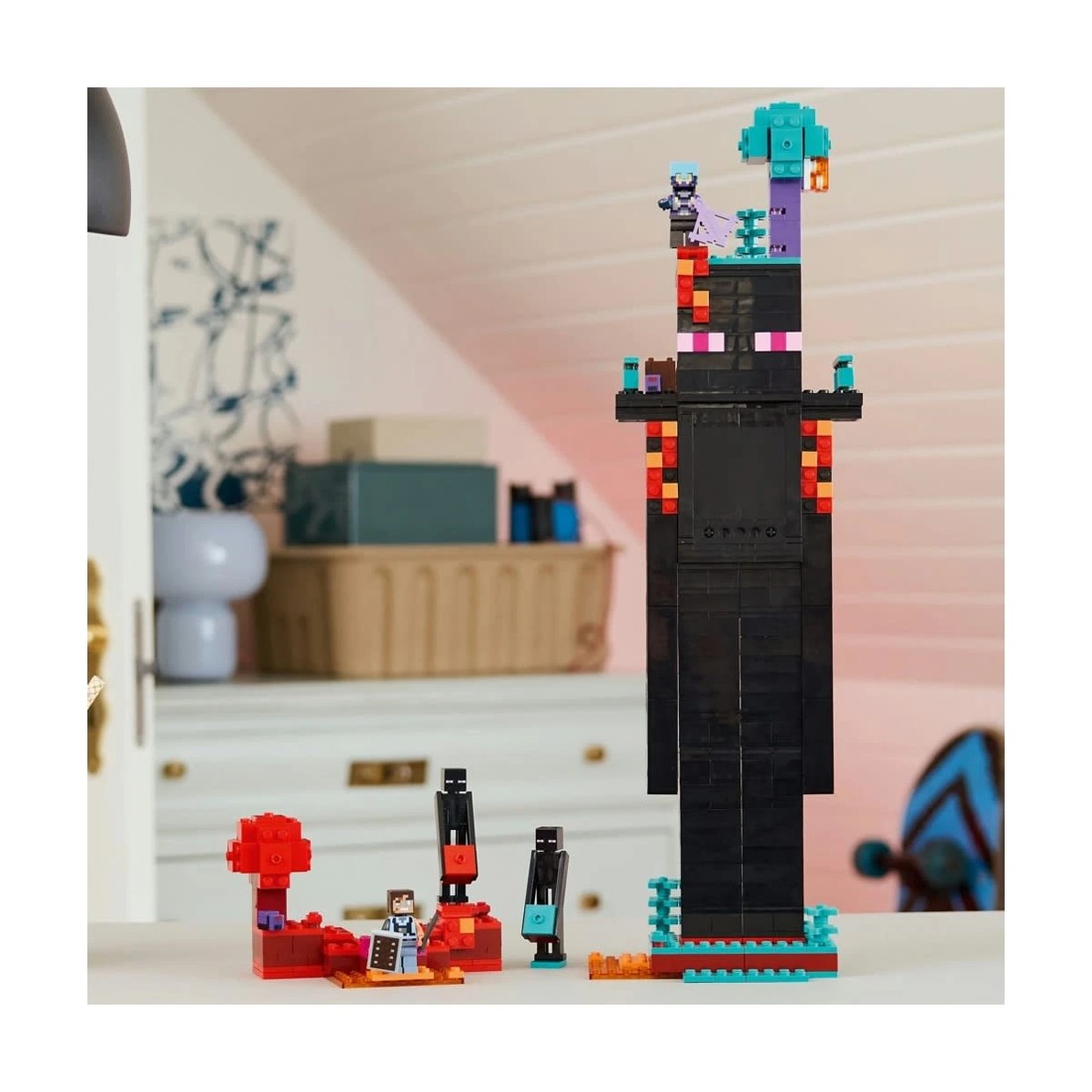 9 LEGO Minecraft The Enderman Tower 21279, 9 of 10