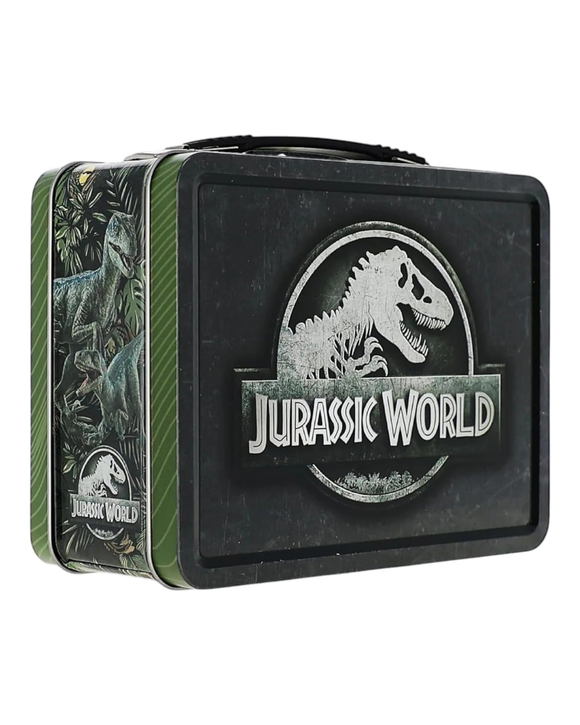 1 Aquarius Jurassic World Size Chart Tin Carry All Fun Box, 1 of 4
