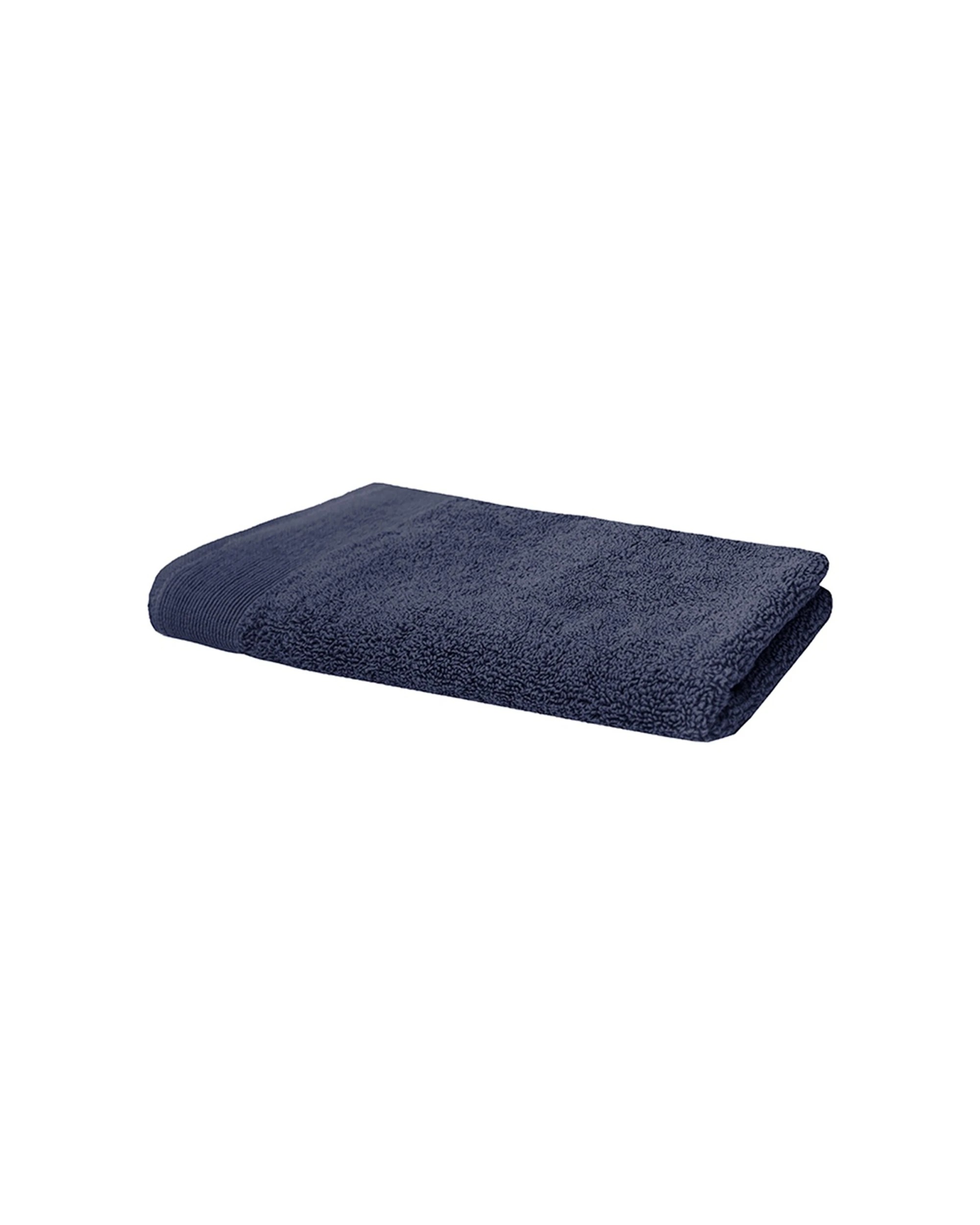 2 Bambury Elvire 600gsm Soft Absorbent Cotton Hand Towel 8PK 40x60cm - Blue, 2 of 7