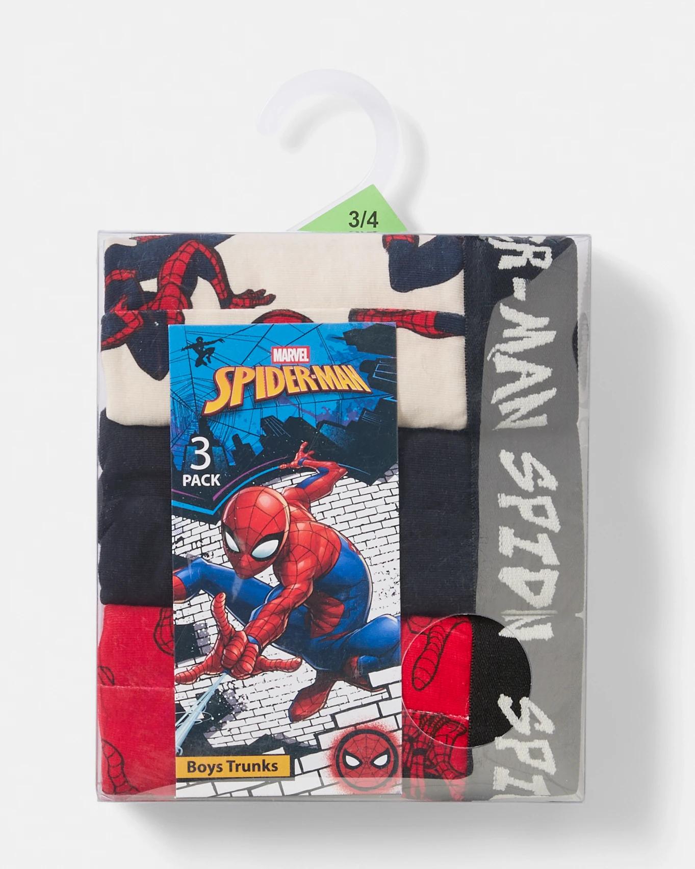 6 3 Pack Spider-Man License Trunks Spiderman, 6 of 6