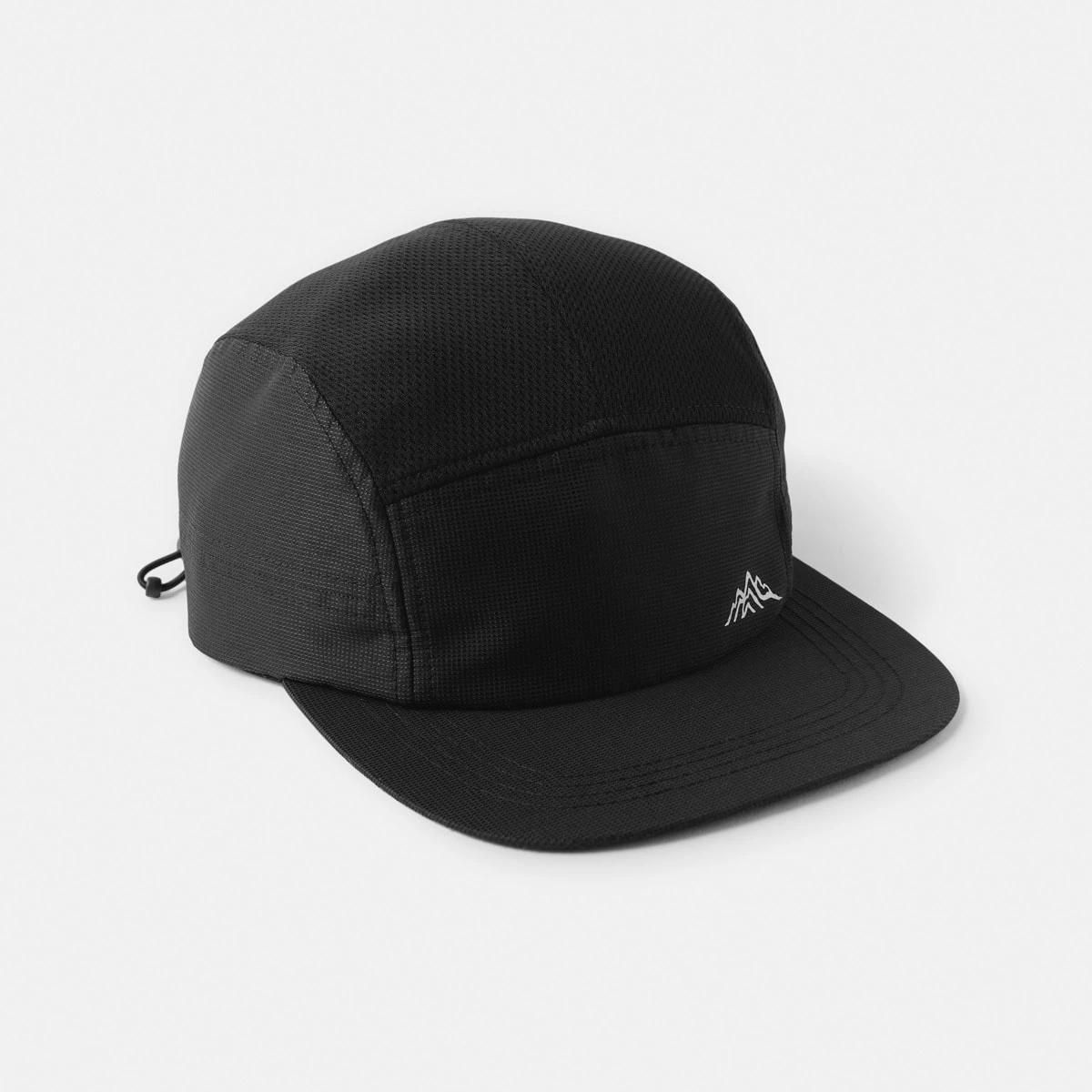 1 5 Panel Sports Cap BLACK, 1 of 4