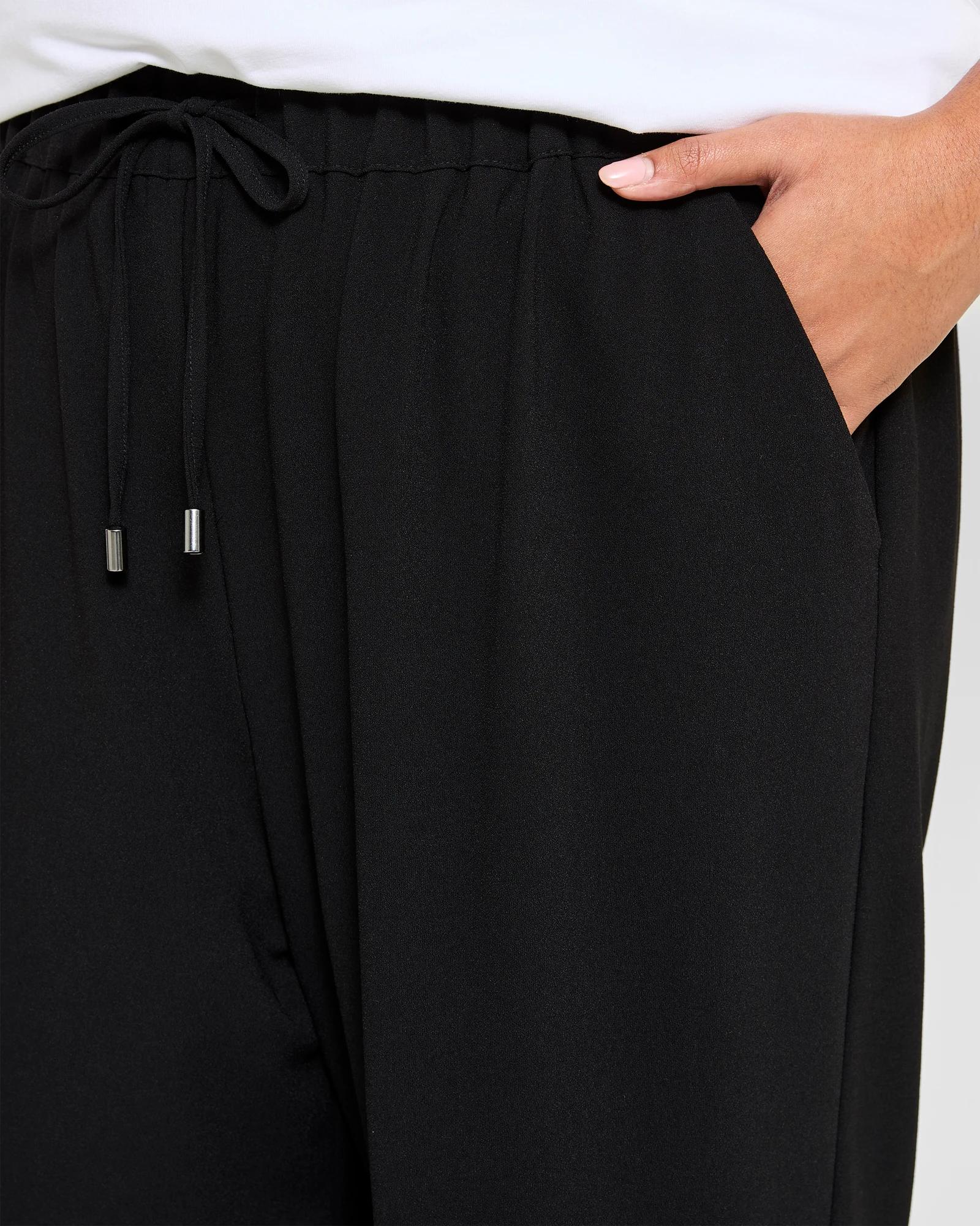 10 Target Plus Size Wide Leg Suit Pants BLACK, 10 of 10