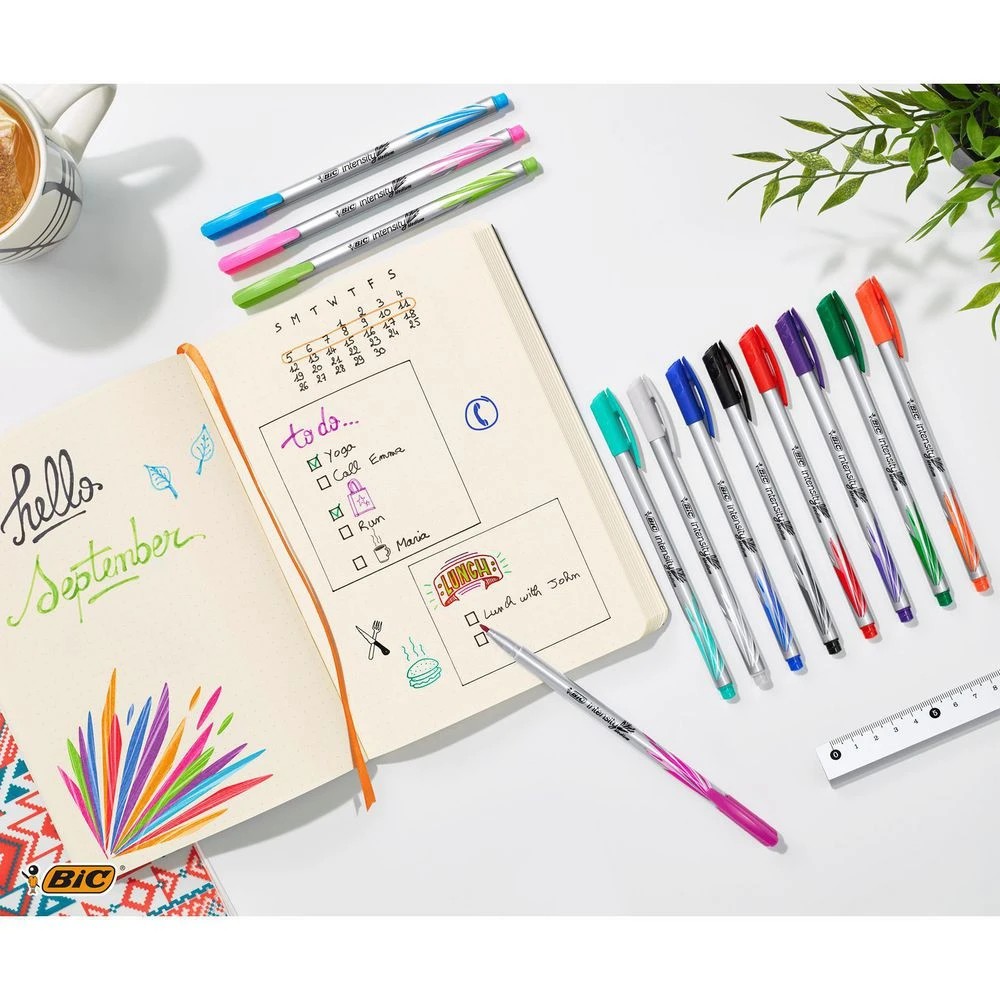 5 BIC Intensity Fineliners Medium Assorted 8 Pack, 5 of 9