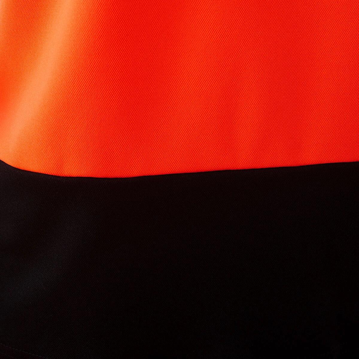 6 Workwear Fluorescent Industrial Singlet Orange, 6 of 7