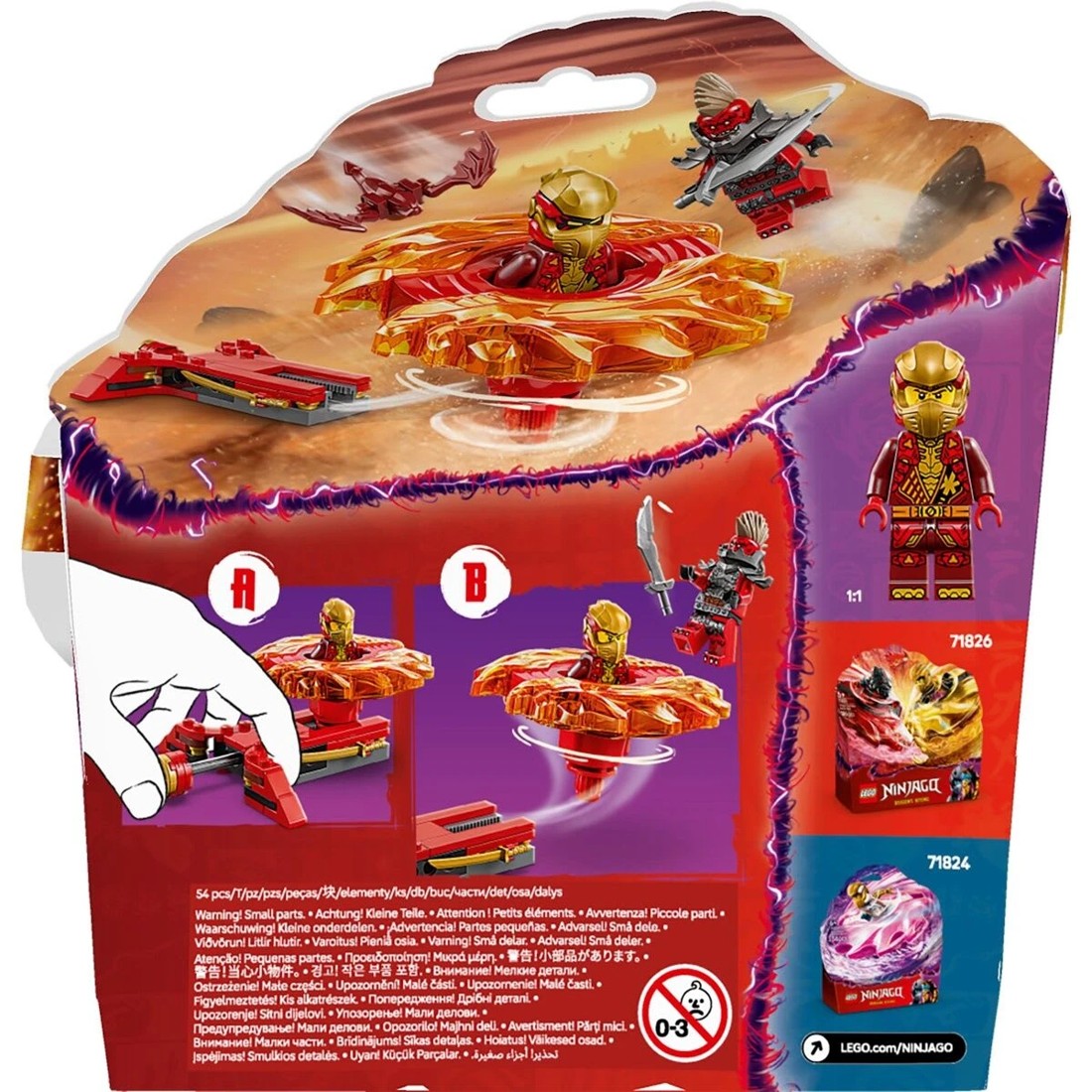 10 LEGO NINJAGO Kai's Dragon Spinjitzu Spinner 71823, 10 of 10